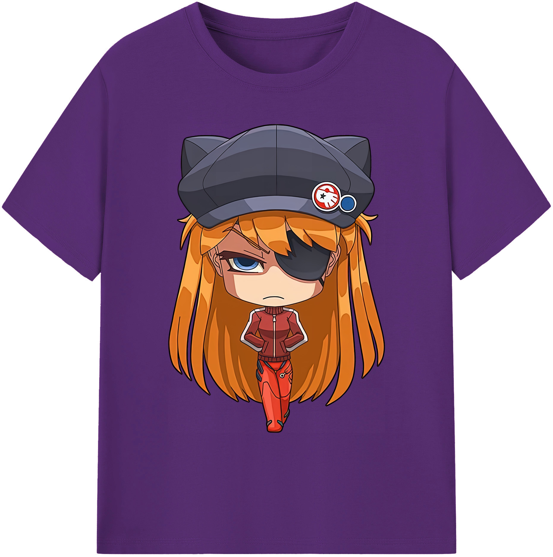 （画像用） EVA 新世紀エヴァンゲリオン 綿100％ メンズ半袖Tシャツ｜肌触りやわらか＆通気性