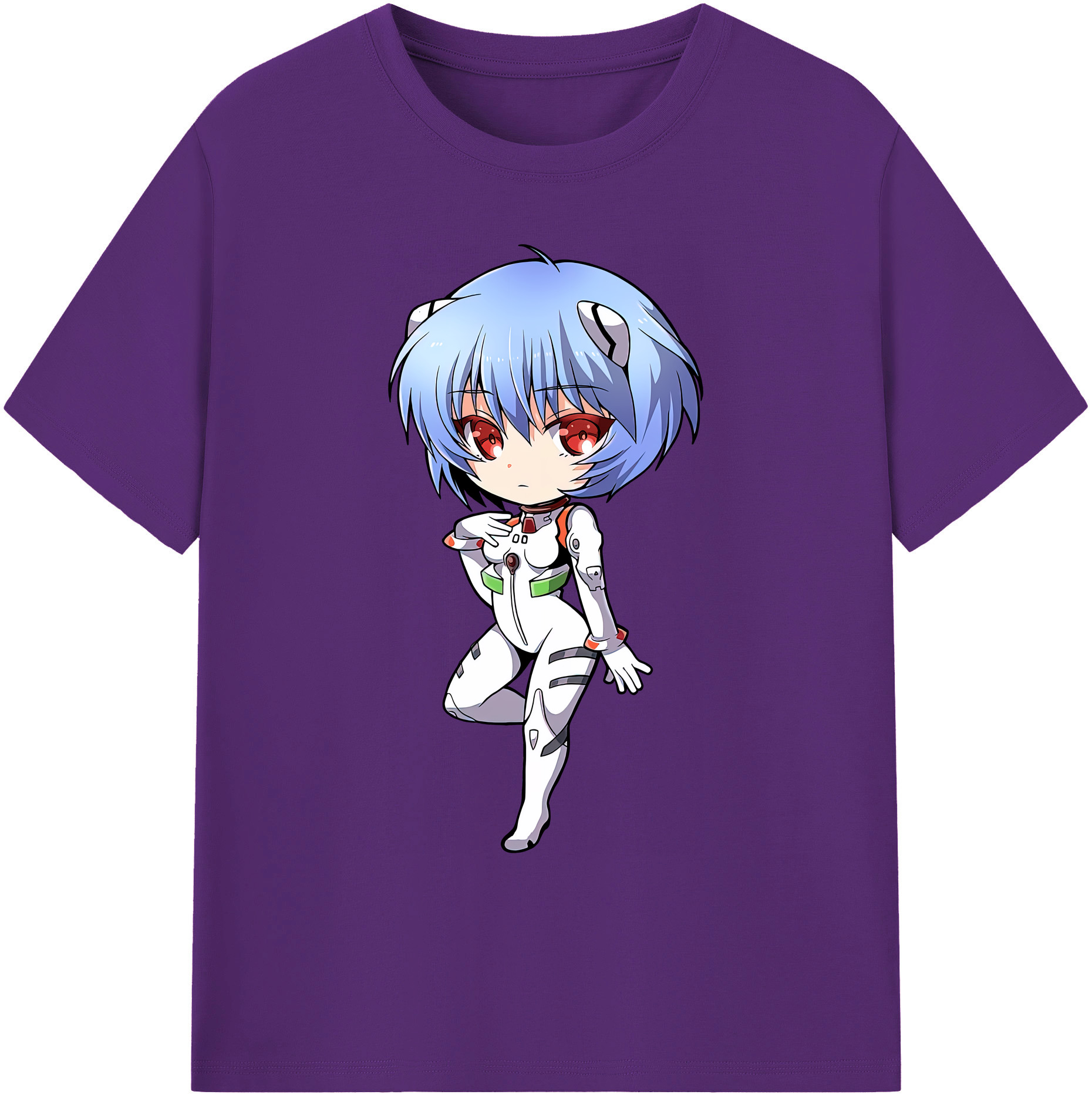 （画像用） EVA 新世紀エヴァンゲリオン 綿100％ メンズ半袖Tシャツ｜肌触りやわらか＆通気性