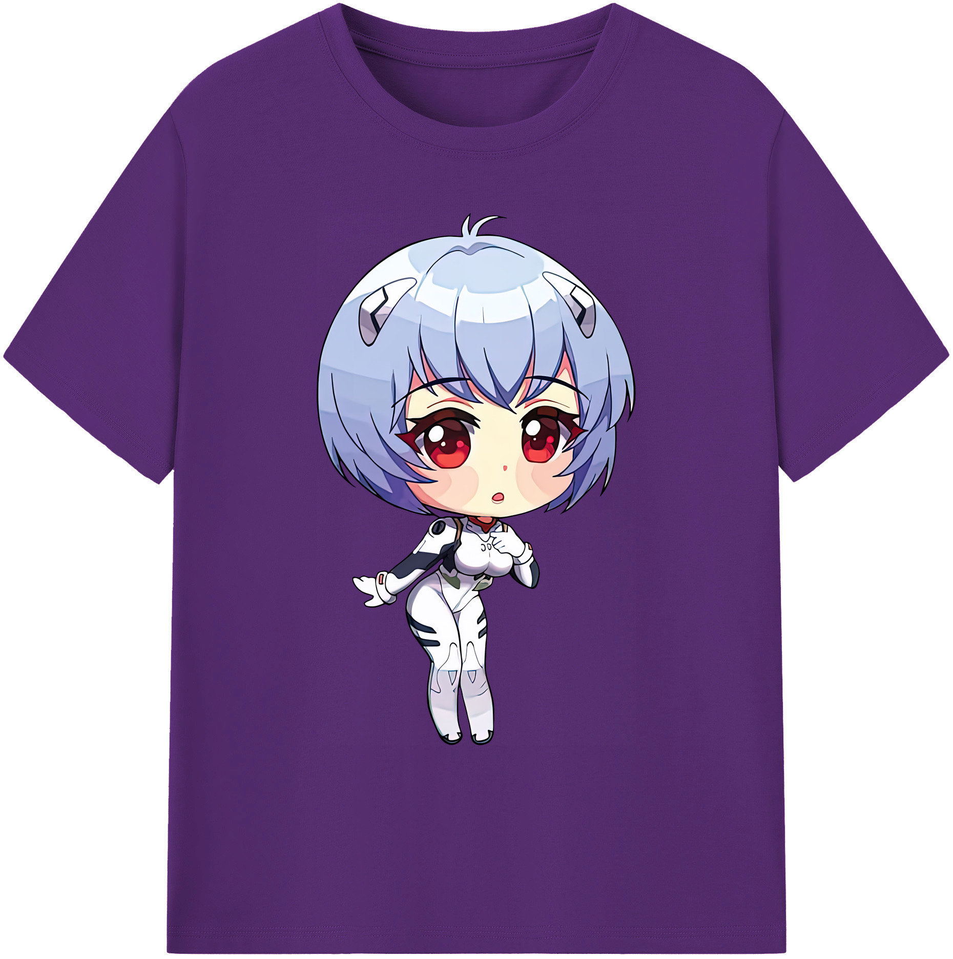（画像用） EVA 新世紀エヴァンゲリオン 綿100％ メンズ半袖Tシャツ｜肌触りやわらか＆通気性