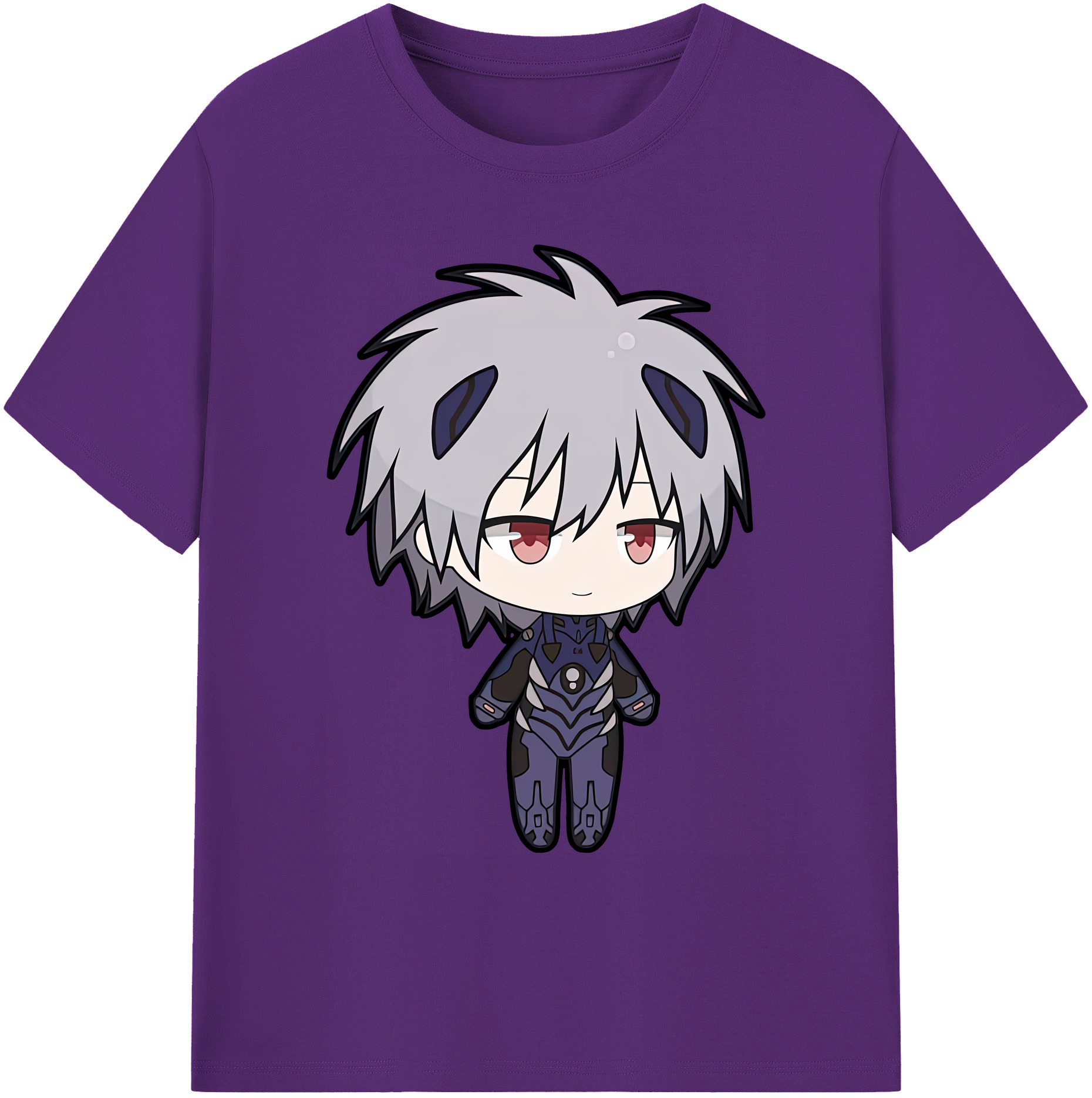 （画像用） EVA 新世紀エヴァンゲリオン 綿100％ メンズ半袖Tシャツ｜肌触りやわらか＆通気性