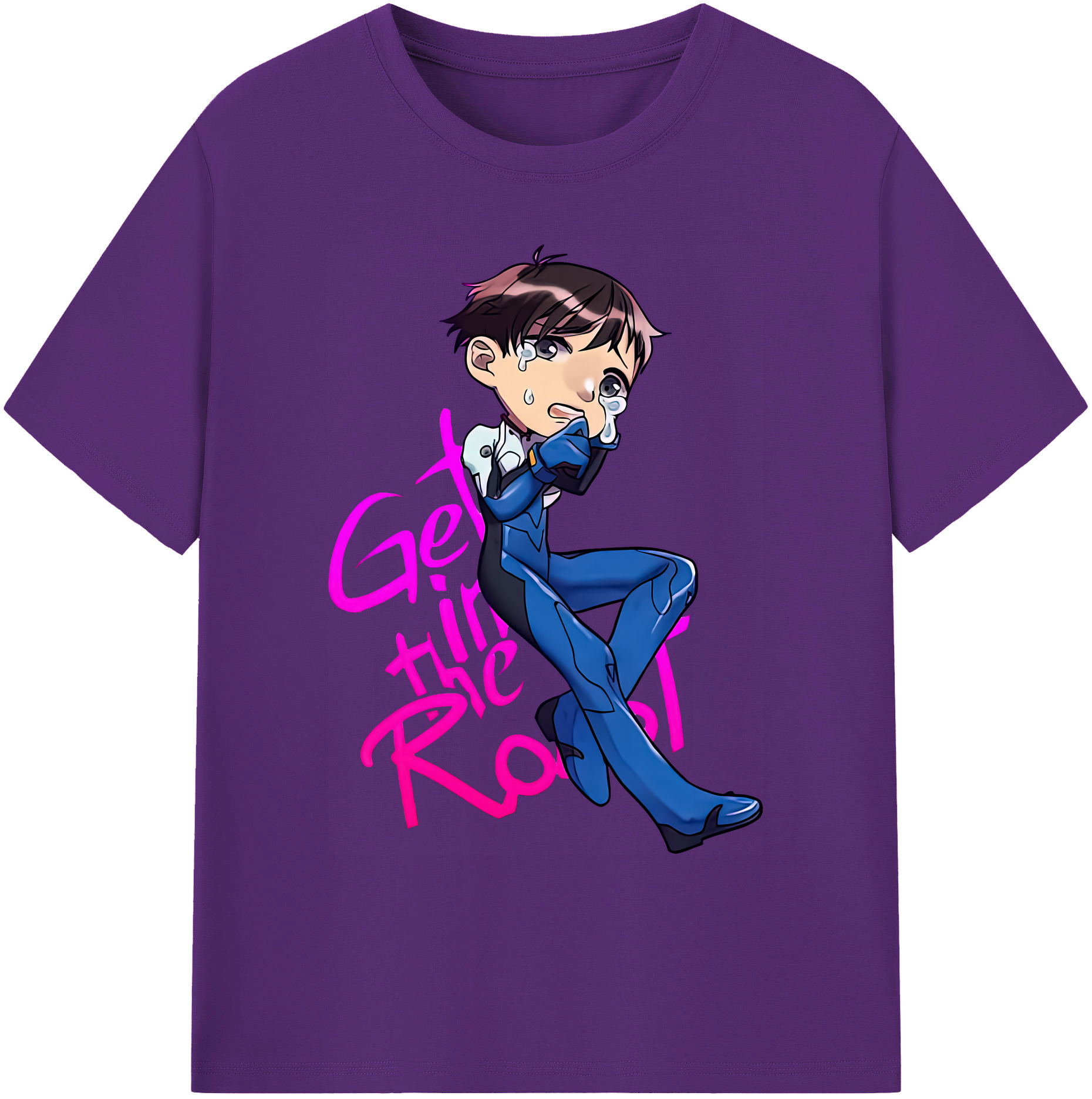 （画像用） EVA 新世紀エヴァンゲリオン 綿100％ メンズ半袖Tシャツ｜肌触りやわらか＆通気性
