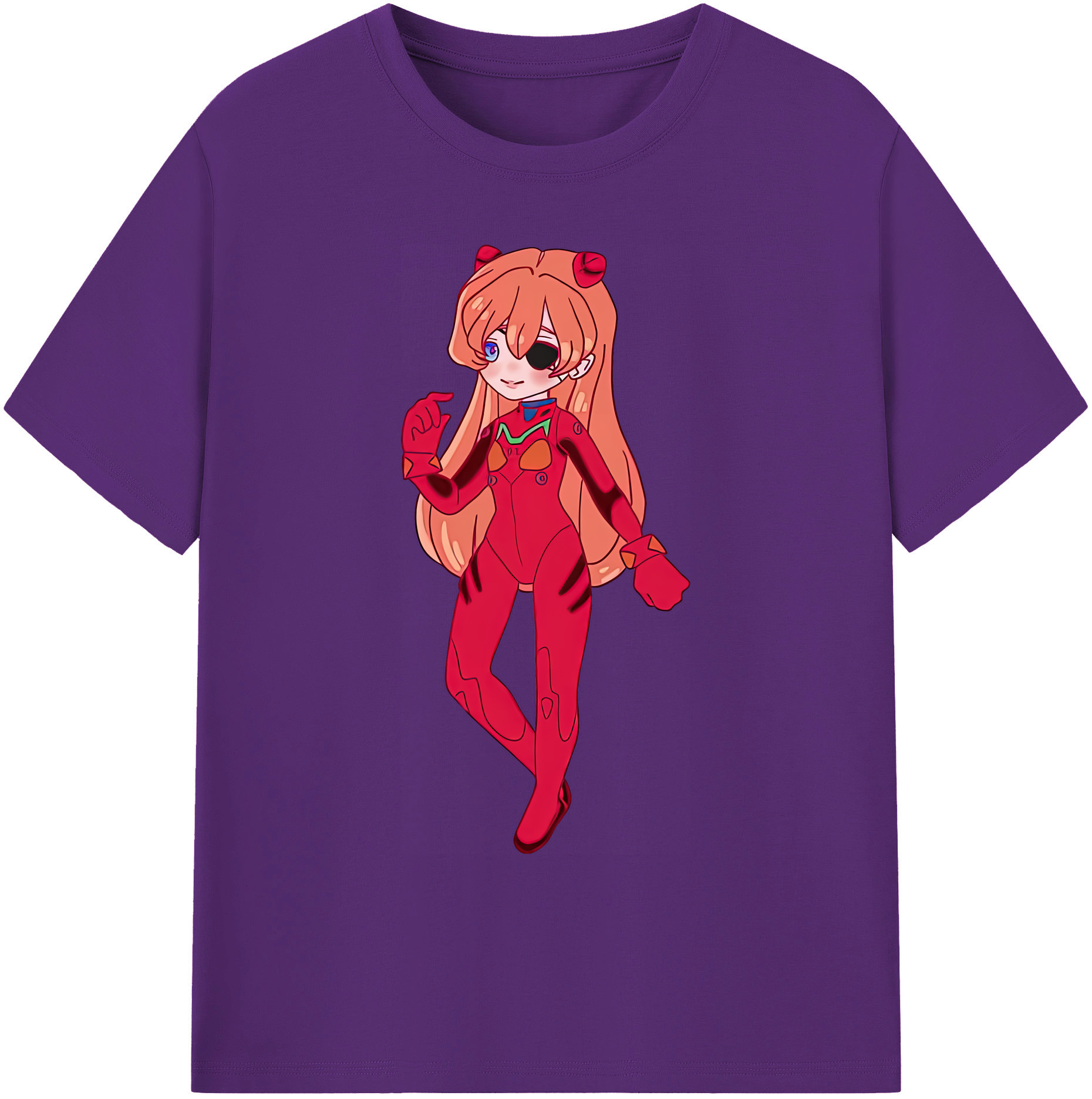 （画像用） EVA 新世紀エヴァンゲリオン 綿100％ メンズ半袖Tシャツ｜肌触りやわらか＆通気性