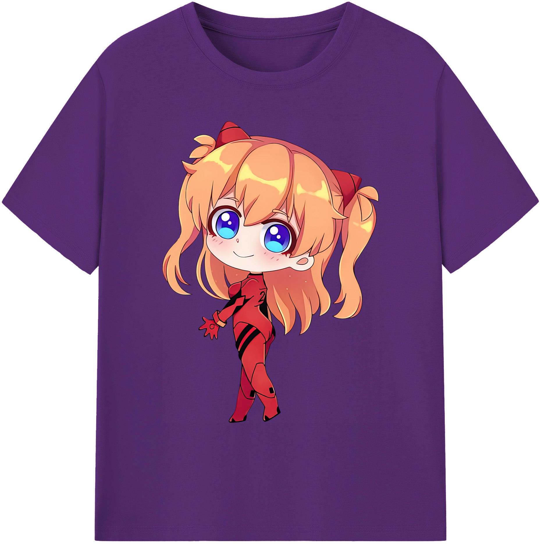 （画像用） EVA 新世紀エヴァンゲリオン 綿100％ メンズ半袖Tシャツ｜肌触りやわらか＆通気性