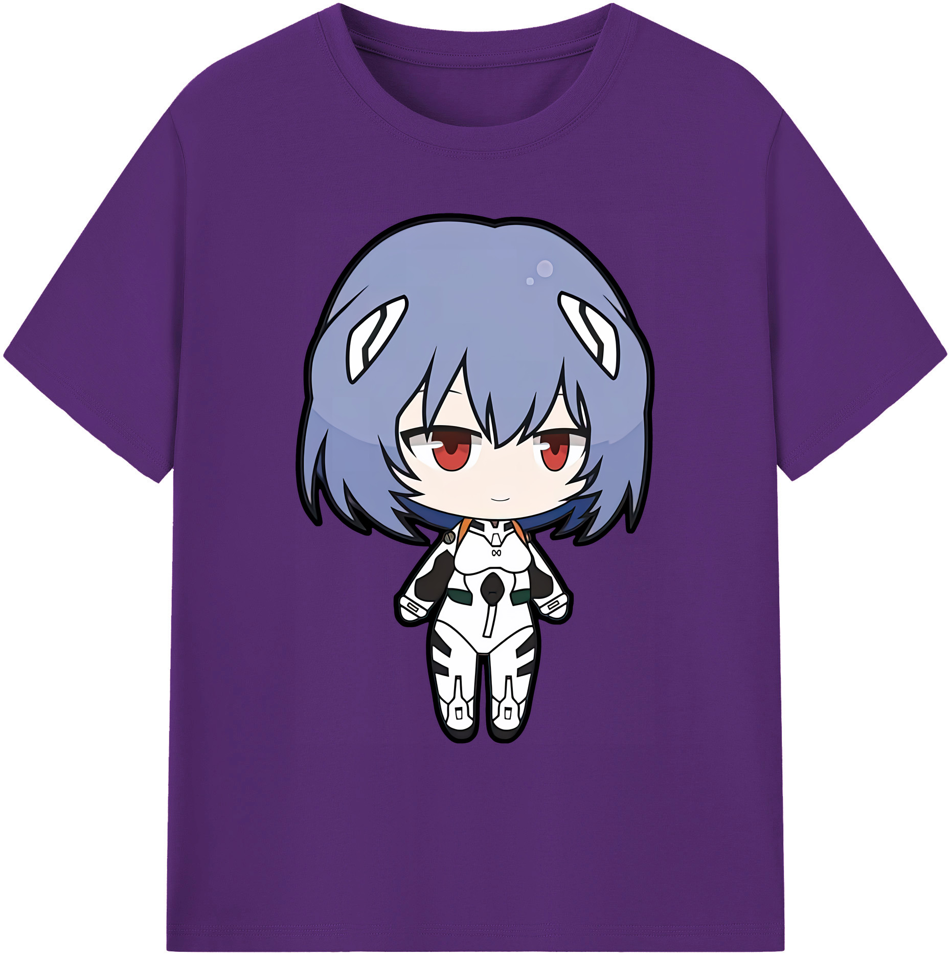 （画像用） EVA 新世紀エヴァンゲリオン 綿100％ メンズ半袖Tシャツ｜肌触りやわらか＆通気性