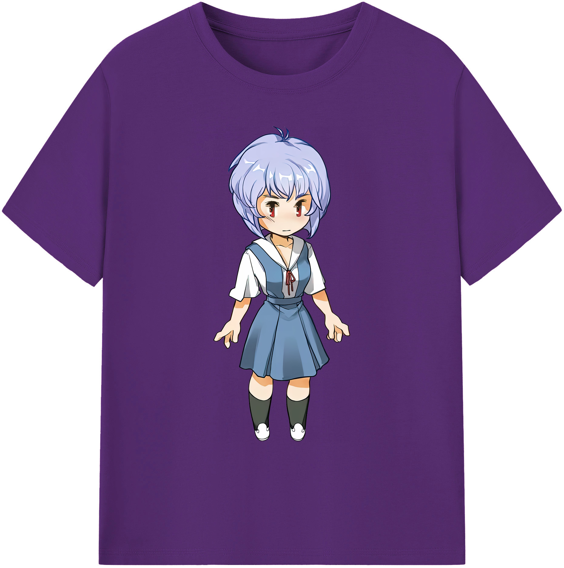 （画像用） EVA 新世紀エヴァンゲリオン 綿100％ メンズ半袖Tシャツ｜肌触りやわらか＆通気性