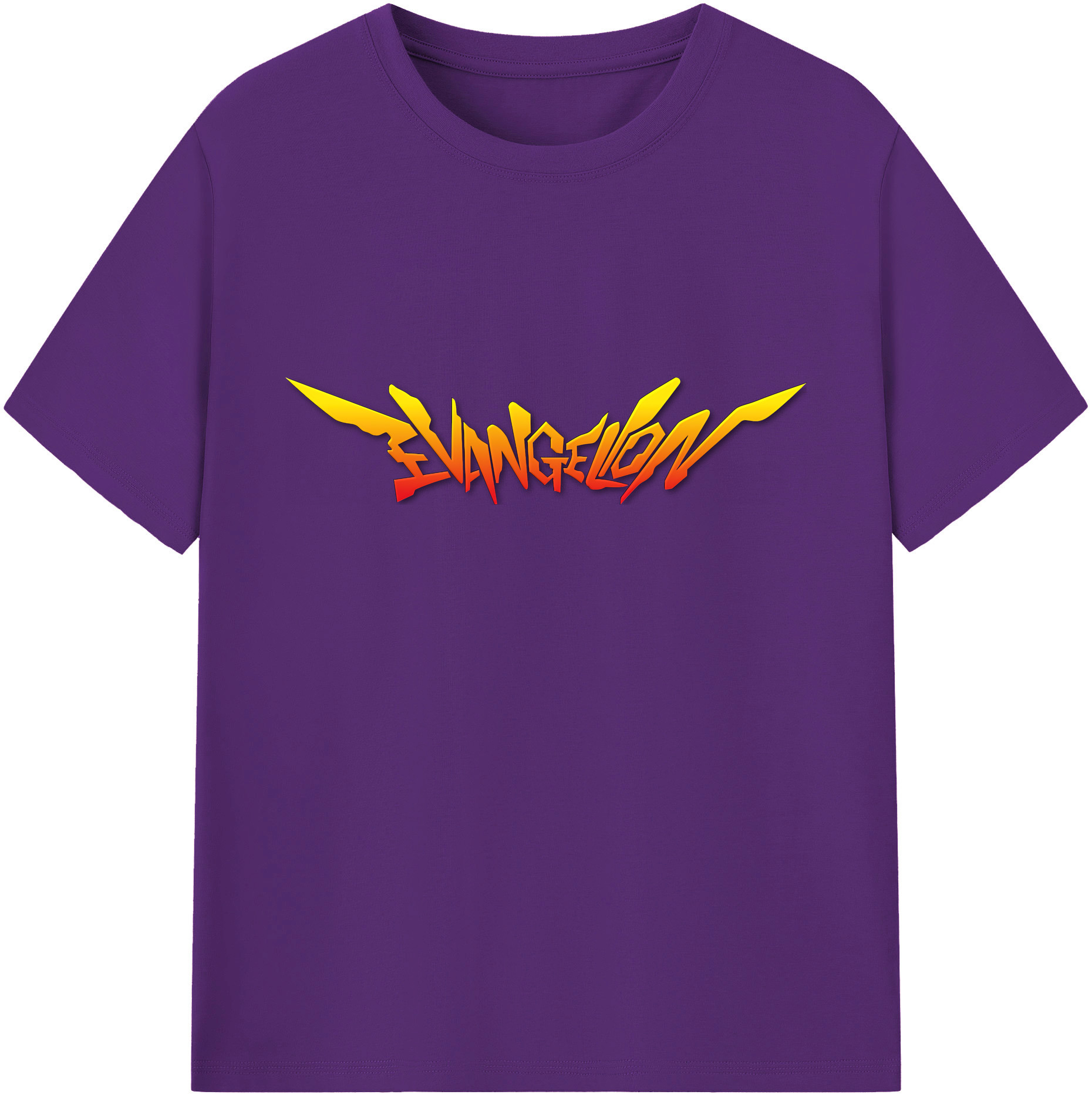 （画像用） EVA 新世紀エヴァンゲリオン 綿100％ メンズ半袖Tシャツ｜肌触りやわらか＆通気性