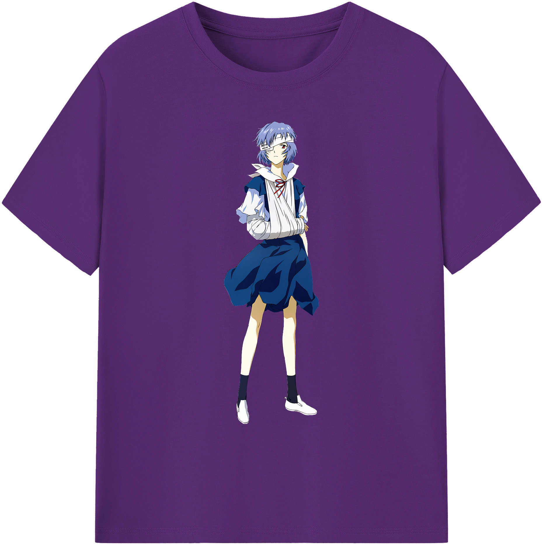 （画像用） EVA 新世紀エヴァンゲリオン 綿100％ メンズ半袖Tシャツ｜肌触りやわらか＆通気性