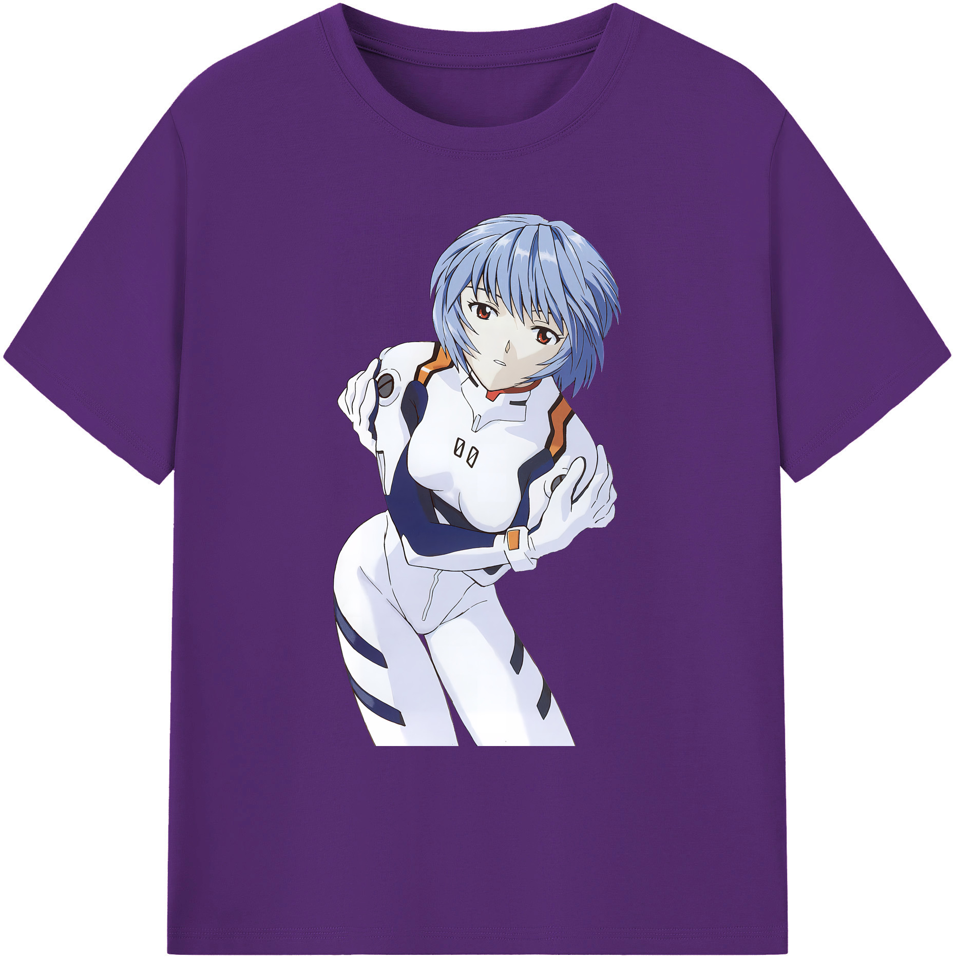 （画像用） EVA 新世紀エヴァンゲリオン 綿100％ メンズ半袖Tシャツ｜肌触りやわらか＆通気性