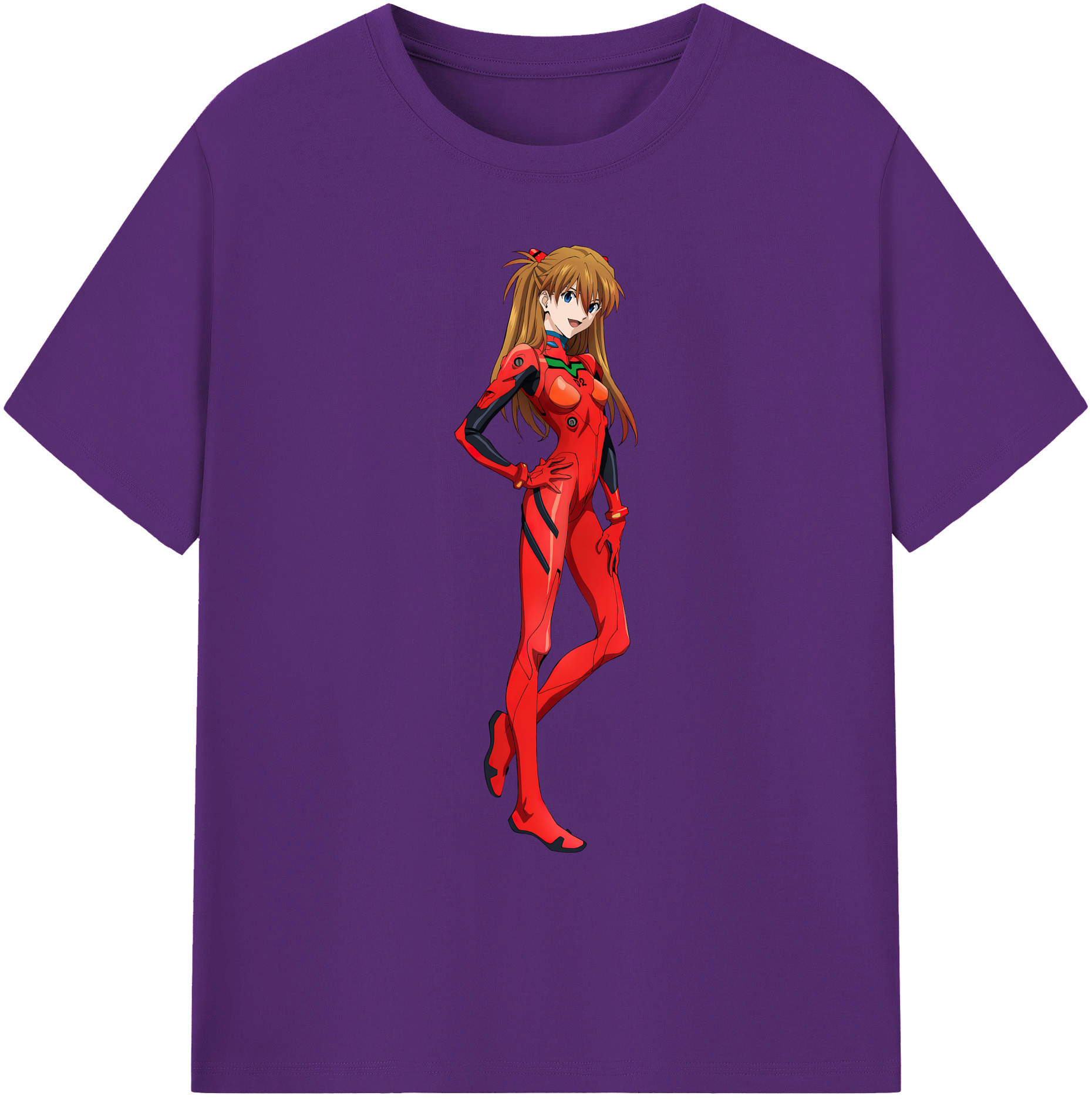 （画像用） EVA 新世紀エヴァンゲリオン 綿100％ メンズ半袖Tシャツ｜肌触りやわらか＆通気性