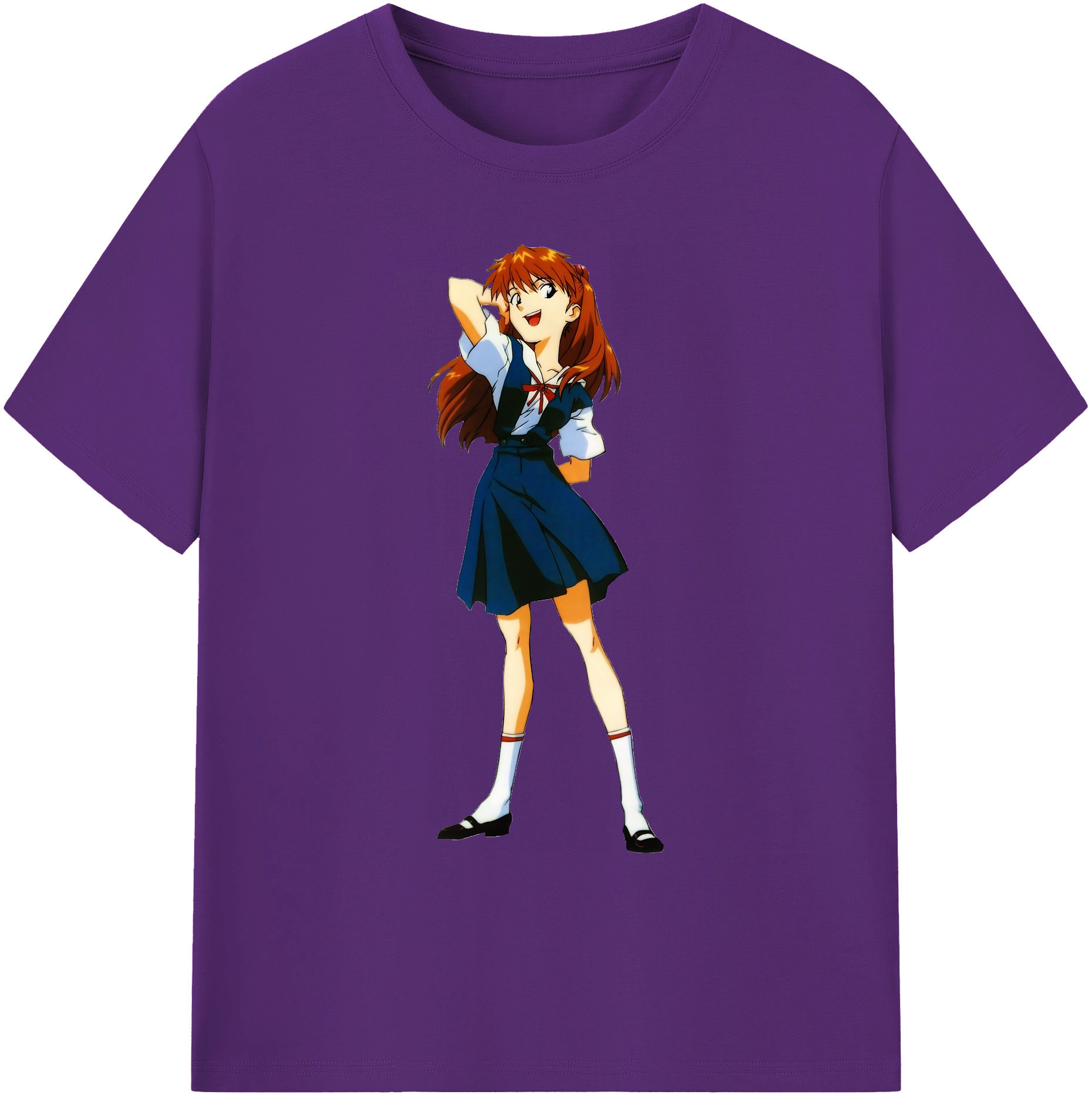 （画像用） EVA 新世紀エヴァンゲリオン 綿100％ メンズ半袖Tシャツ｜肌触りやわらか＆通気性