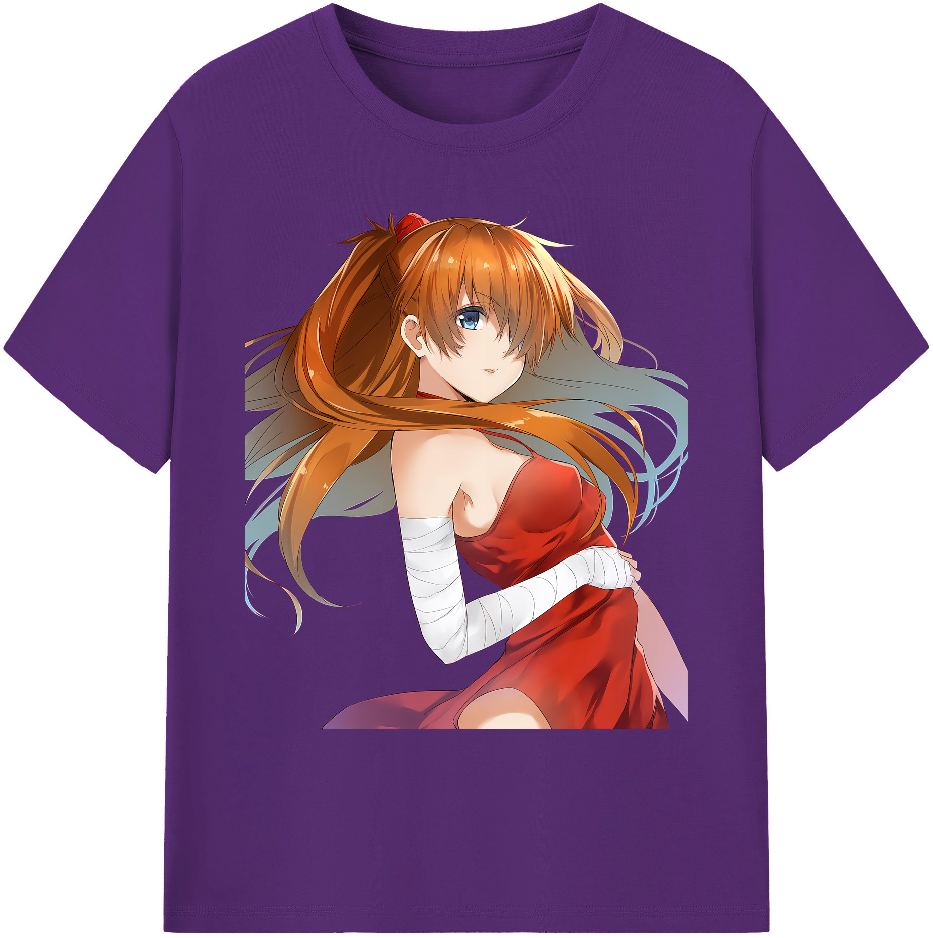 （画像用） EVA 新世紀エヴァンゲリオン 綿100％ メンズ半袖Tシャツ｜肌触りやわらか＆通気性