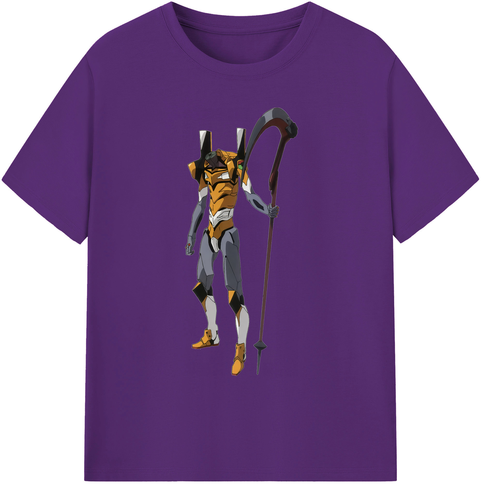 （画像用） EVA 新世紀エヴァンゲリオン 綿100％ メンズ半袖Tシャツ｜肌触りやわらか＆通気性
