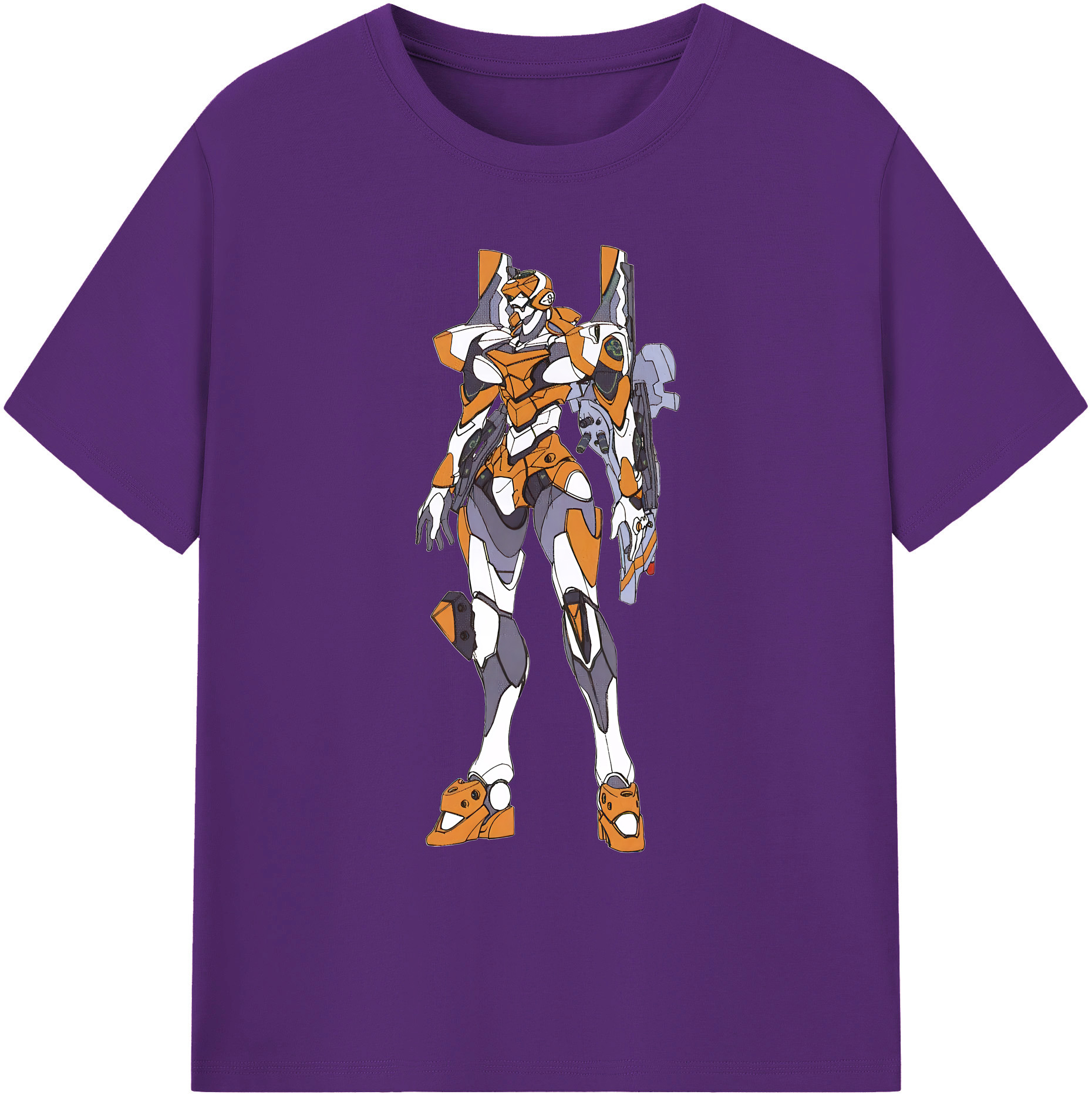 （画像用） EVA 新世紀エヴァンゲリオン 綿100％ メンズ半袖Tシャツ｜肌触りやわらか＆通気性