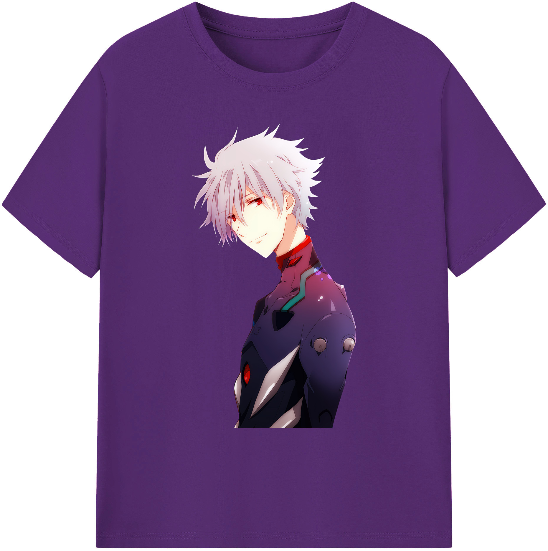 （画像用） EVA 新世紀エヴァンゲリオン 綿100％ メンズ半袖Tシャツ｜肌触りやわらか＆通気性