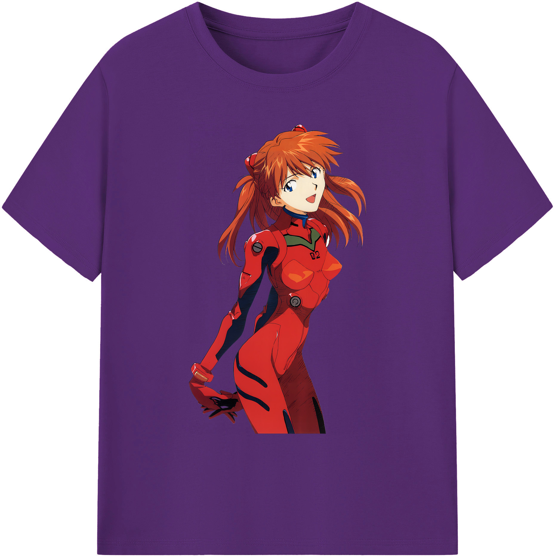 （画像用） EVA 新世紀エヴァンゲリオン 綿100％ メンズ半袖Tシャツ｜肌触りやわらか＆通気性