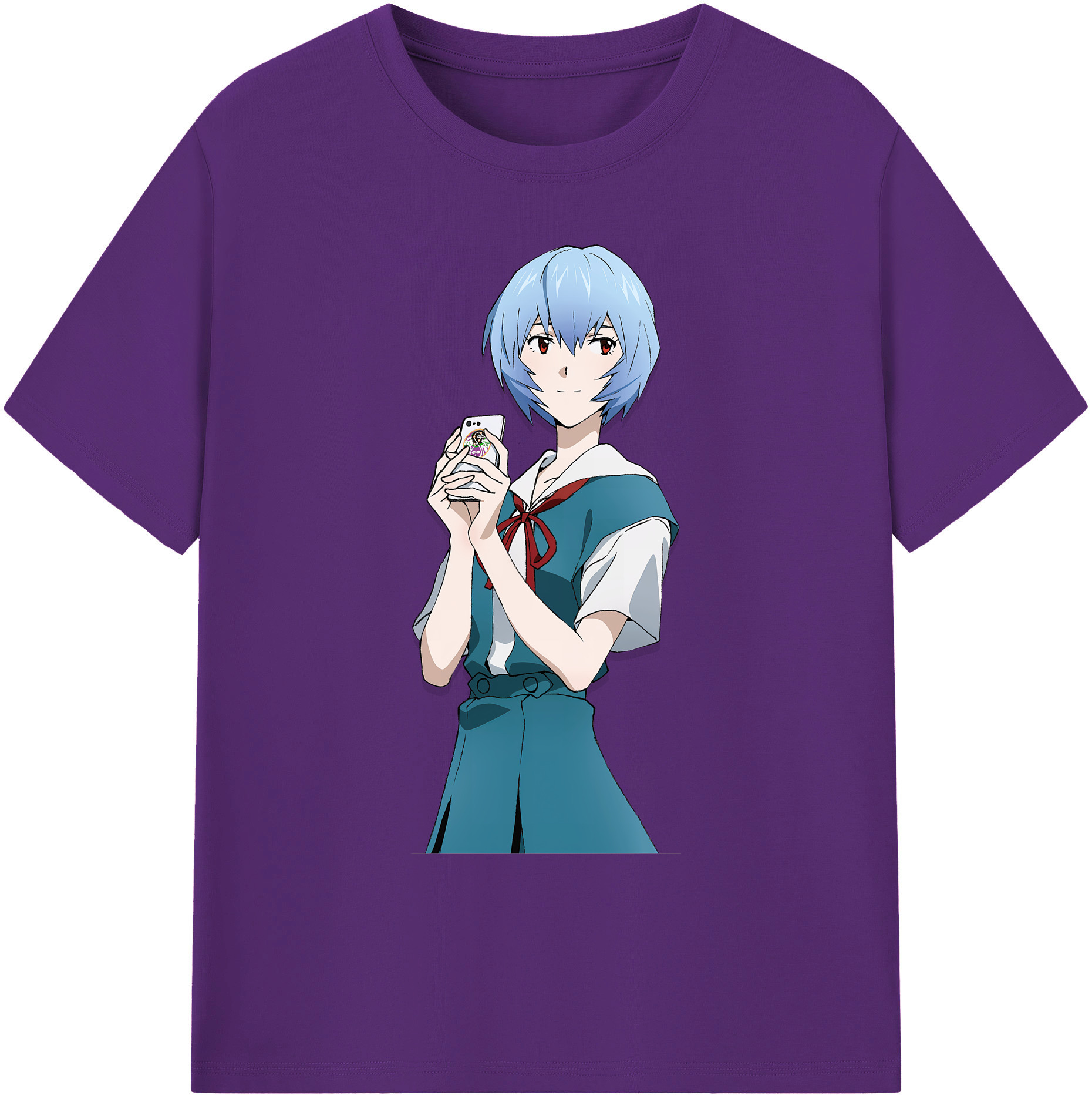 （画像用） EVA 新世紀エヴァンゲリオン 綿100％ メンズ半袖Tシャツ｜肌触りやわらか＆通気性