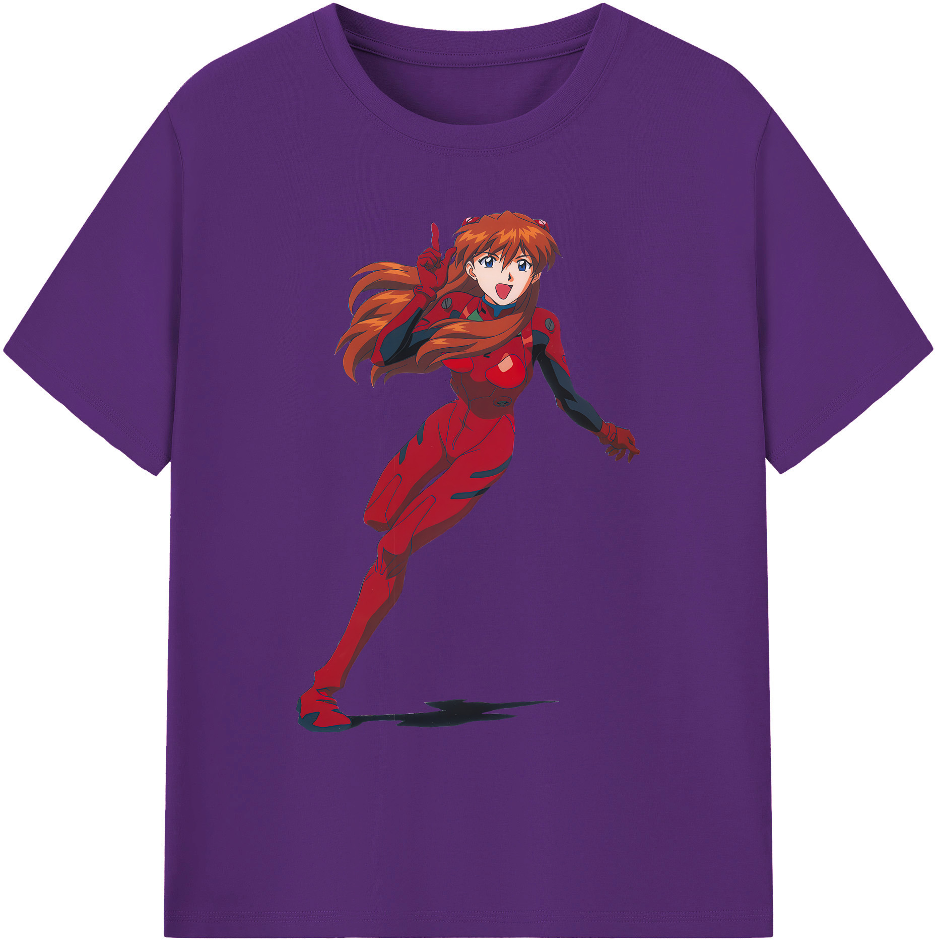 （画像用） EVA 新世紀エヴァンゲリオン 綿100％ メンズ半袖Tシャツ｜肌触りやわらか＆通気性