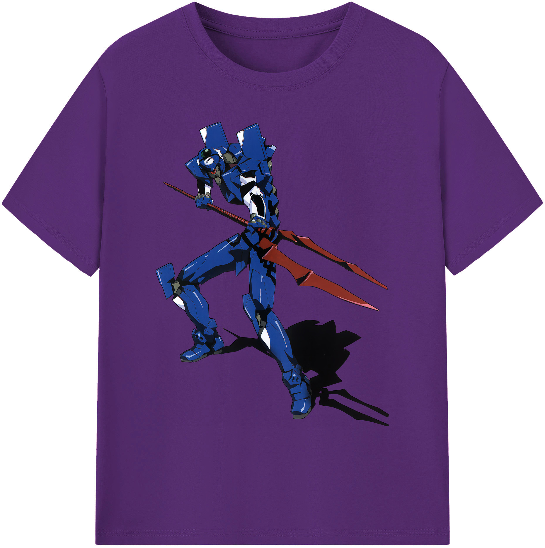 （画像用） EVA 新世紀エヴァンゲリオン 綿100％ メンズ半袖Tシャツ｜肌触りやわらか＆通気性