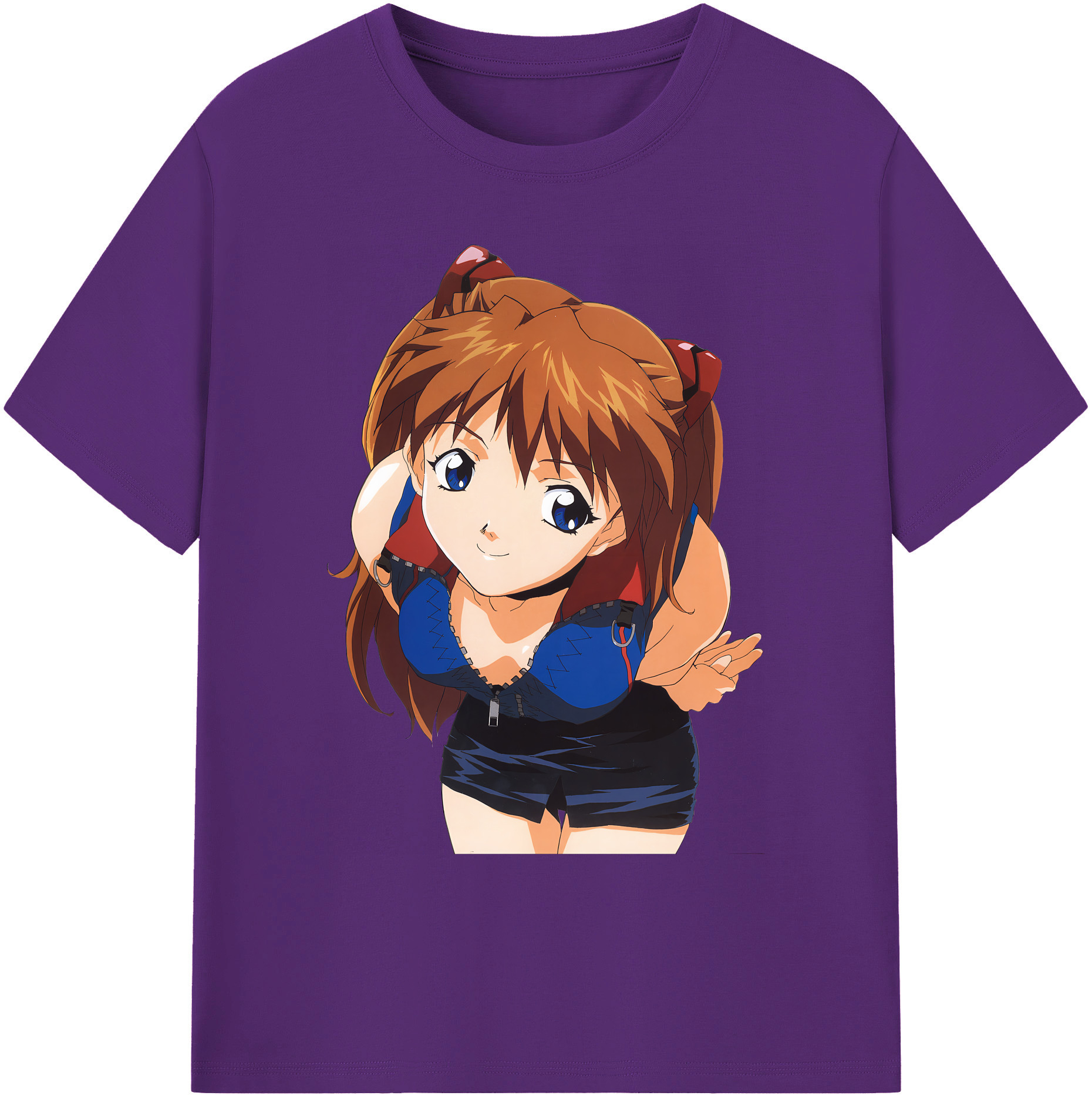 （画像用） EVA 新世紀エヴァンゲリオン 綿100％ メンズ半袖Tシャツ｜肌触りやわらか＆通気性