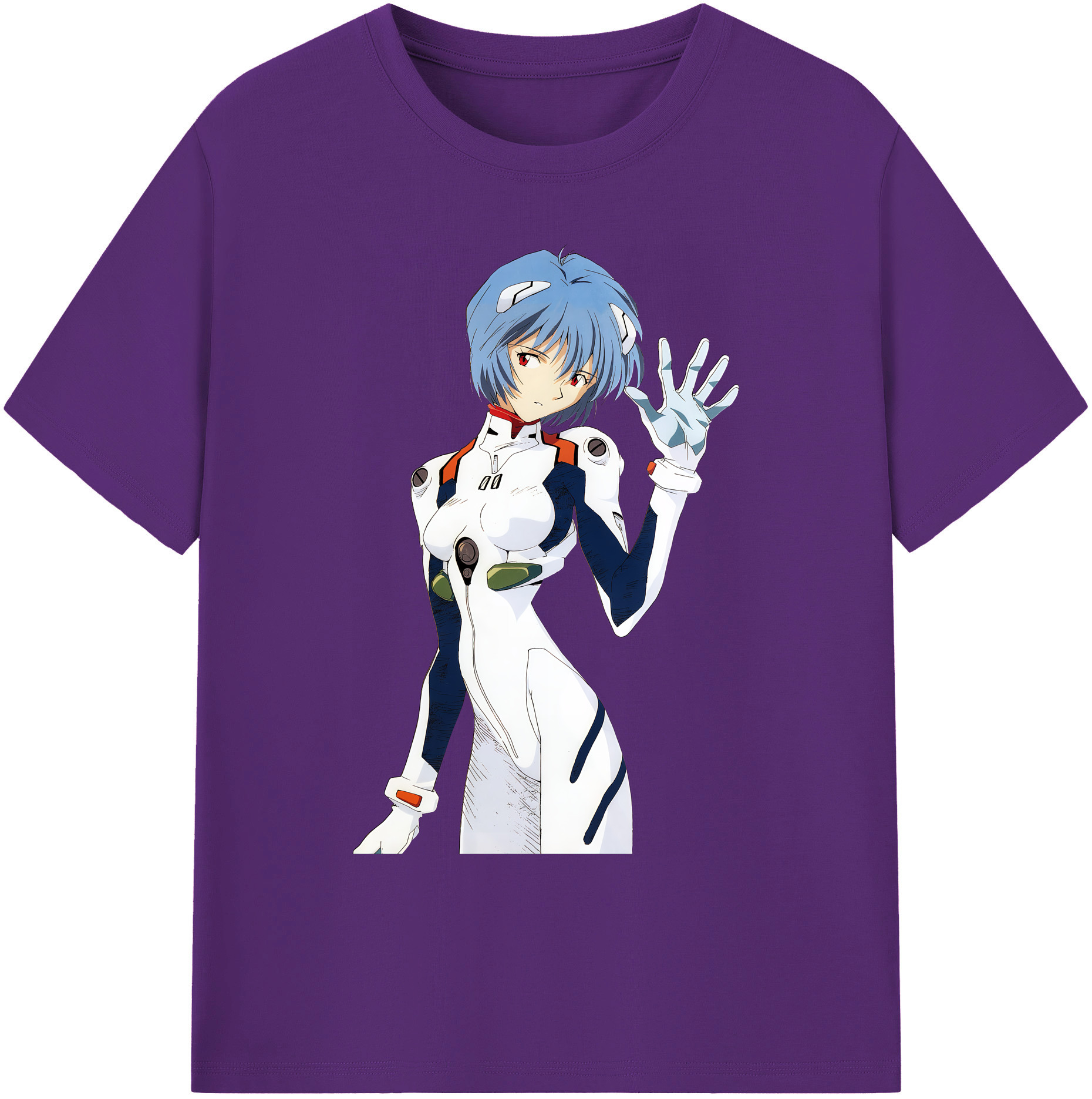 （画像用） EVA 新世紀エヴァンゲリオン 綿100％ メンズ半袖Tシャツ｜肌触りやわらか＆通気性