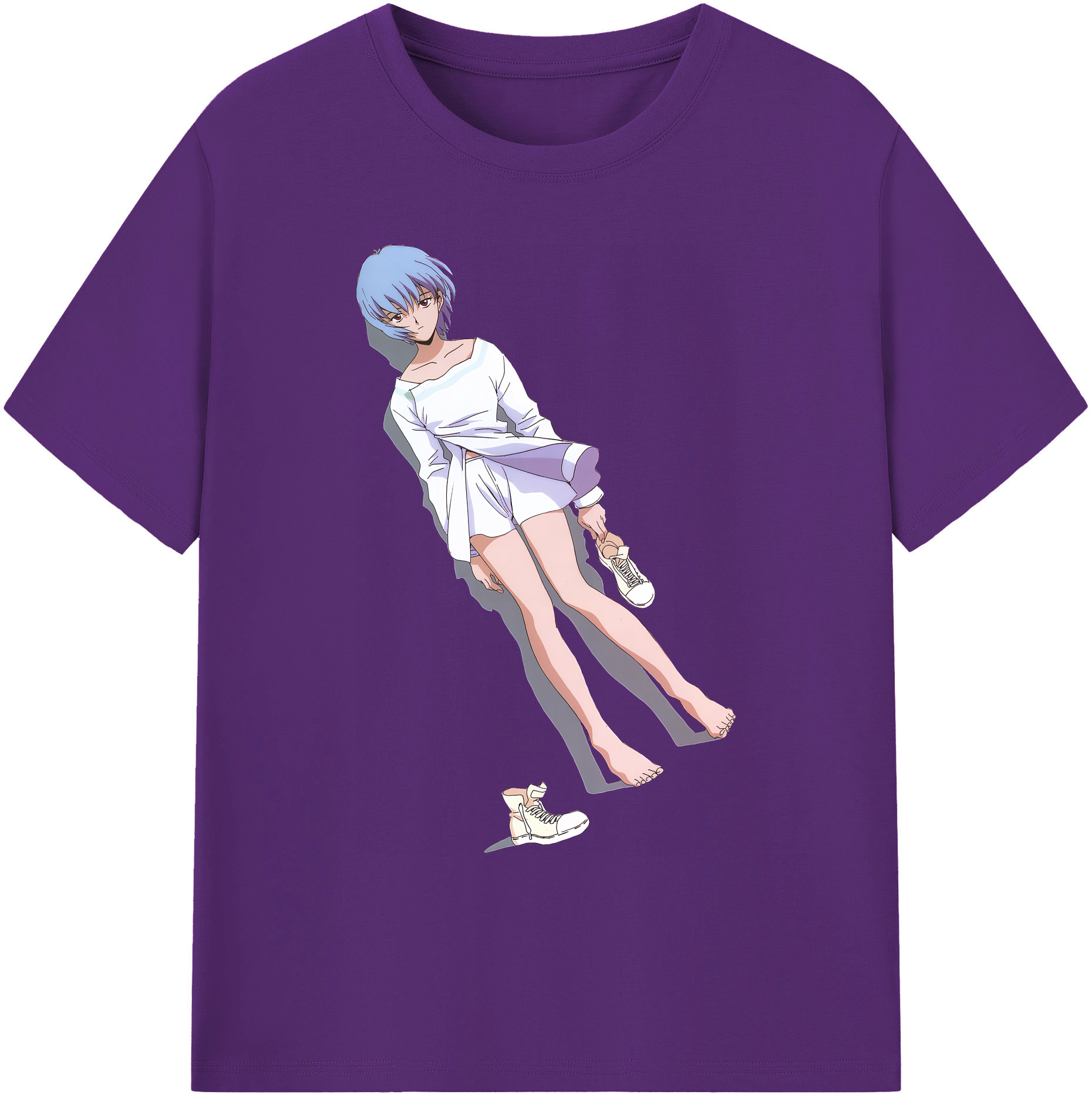 （画像用） EVA 新世紀エヴァンゲリオン 綿100％ メンズ半袖Tシャツ｜肌触りやわらか＆通気性