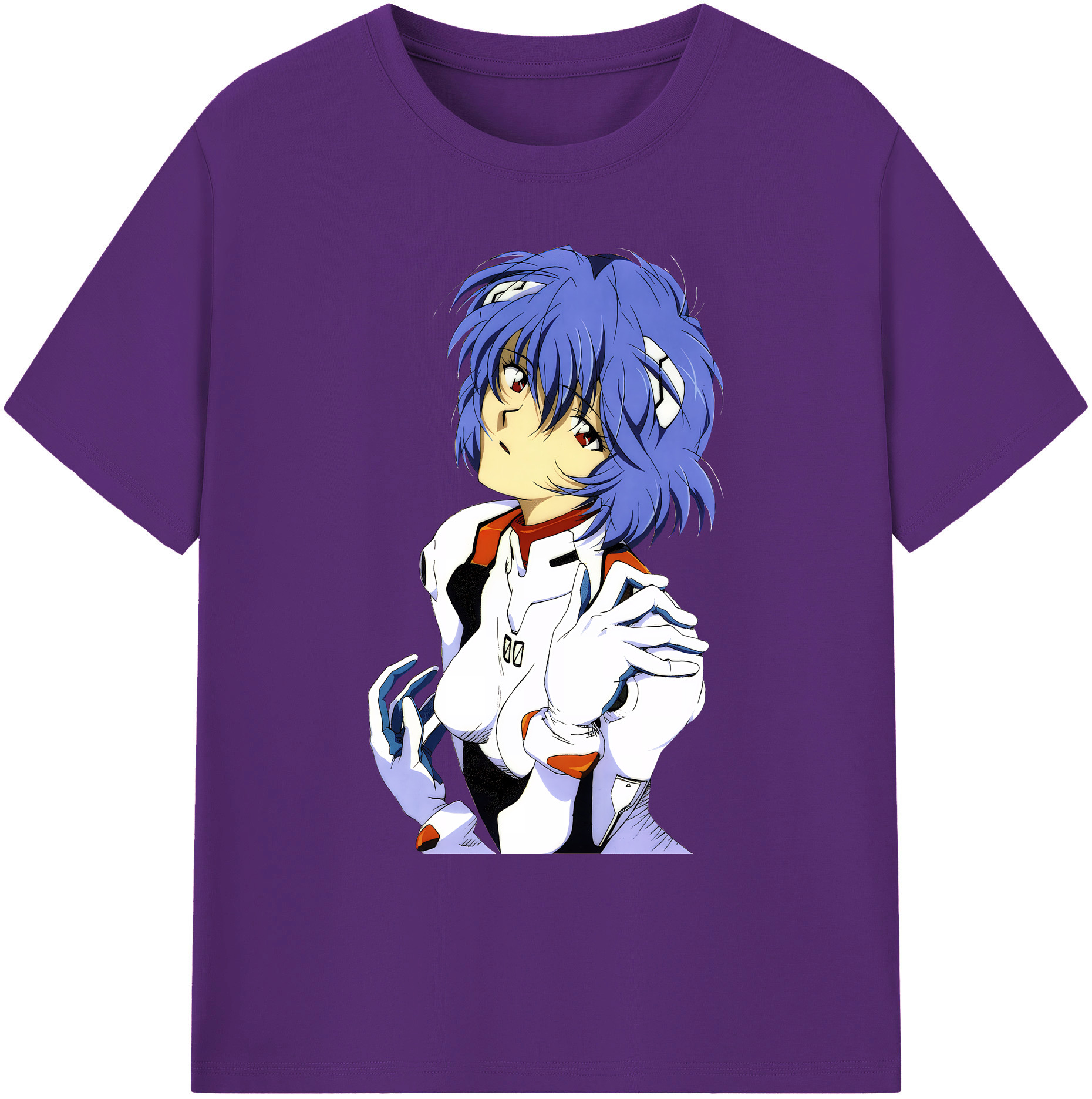 （画像用） EVA 新世紀エヴァンゲリオン 綿100％ メンズ半袖Tシャツ｜肌触りやわらか＆通気性