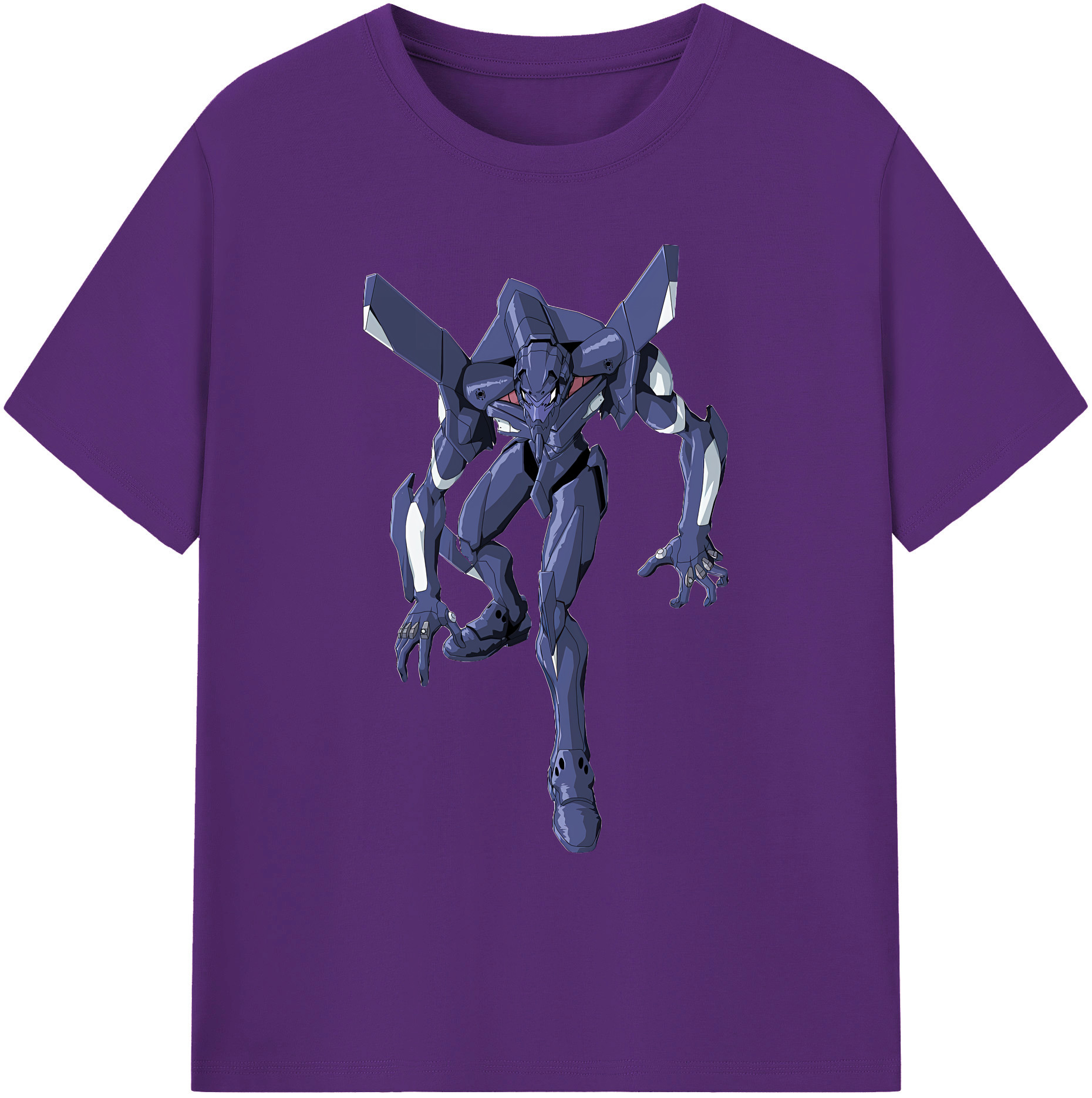 （画像用） EVA 新世紀エヴァンゲリオン 綿100％ メンズ半袖Tシャツ｜肌触りやわらか＆通気性