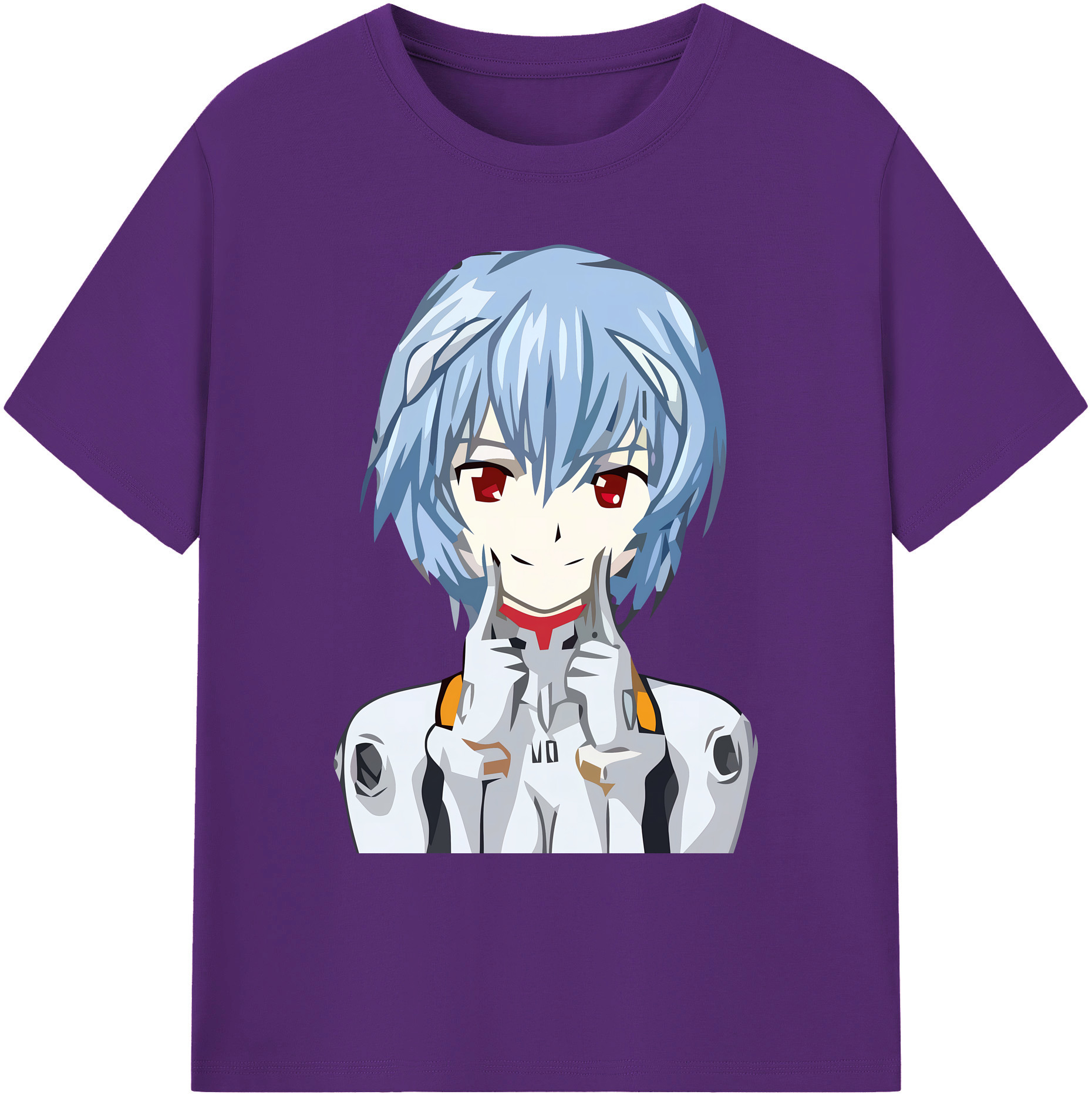 （画像用） EVA 新世紀エヴァンゲリオン 綿100％ メンズ半袖Tシャツ｜肌触りやわらか＆通気性