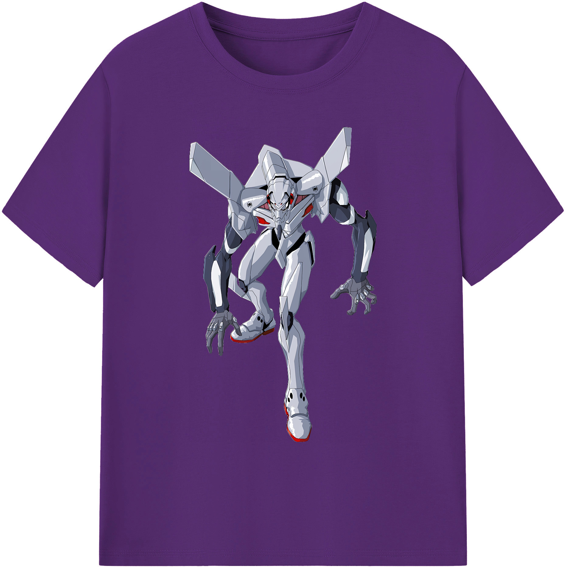 （画像用） EVA 新世紀エヴァンゲリオン 綿100％ メンズ半袖Tシャツ｜肌触りやわらか＆通気性