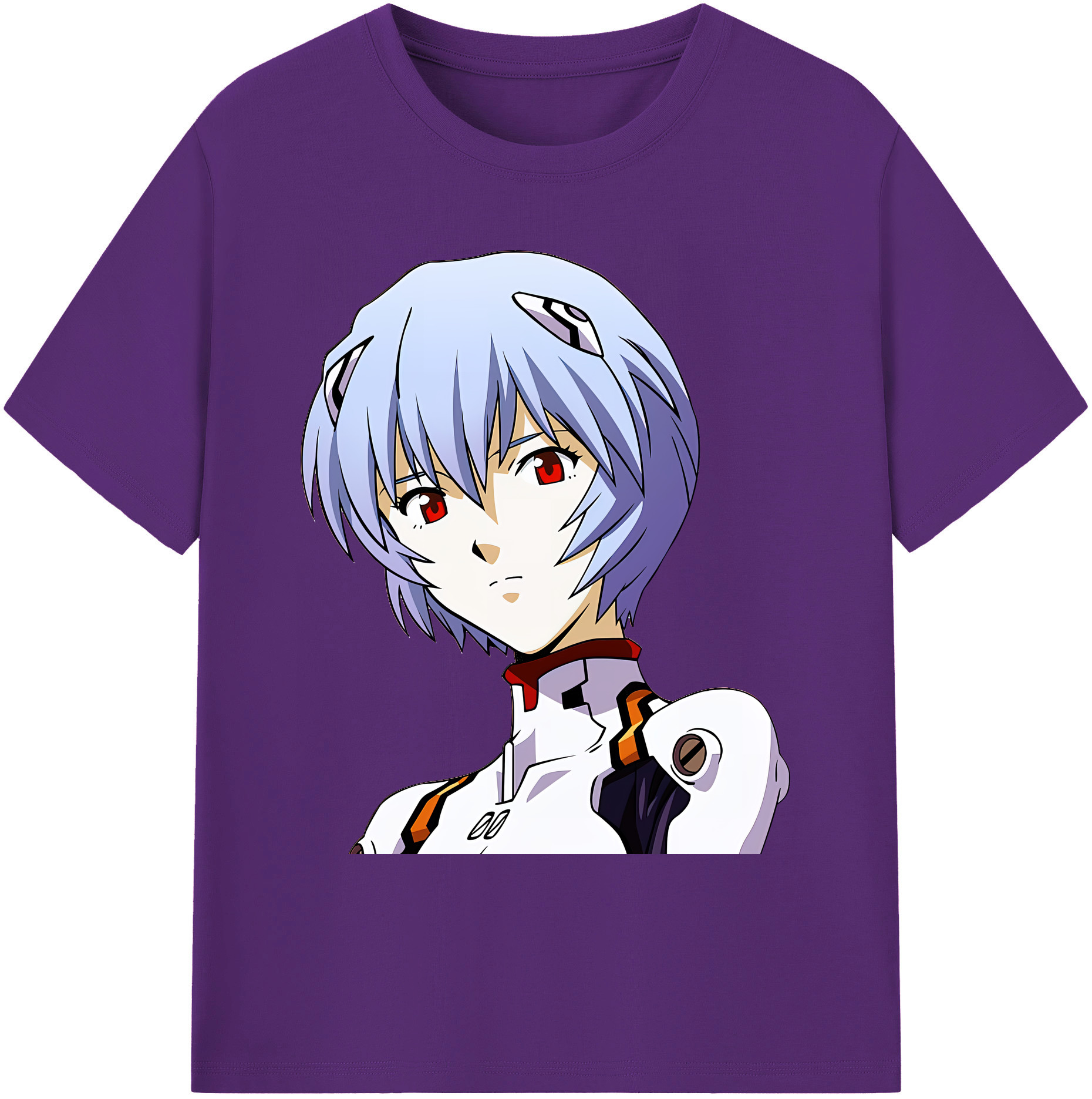 （画像用） EVA 新世紀エヴァンゲリオン 綿100％ メンズ半袖Tシャツ｜肌触りやわらか＆通気性