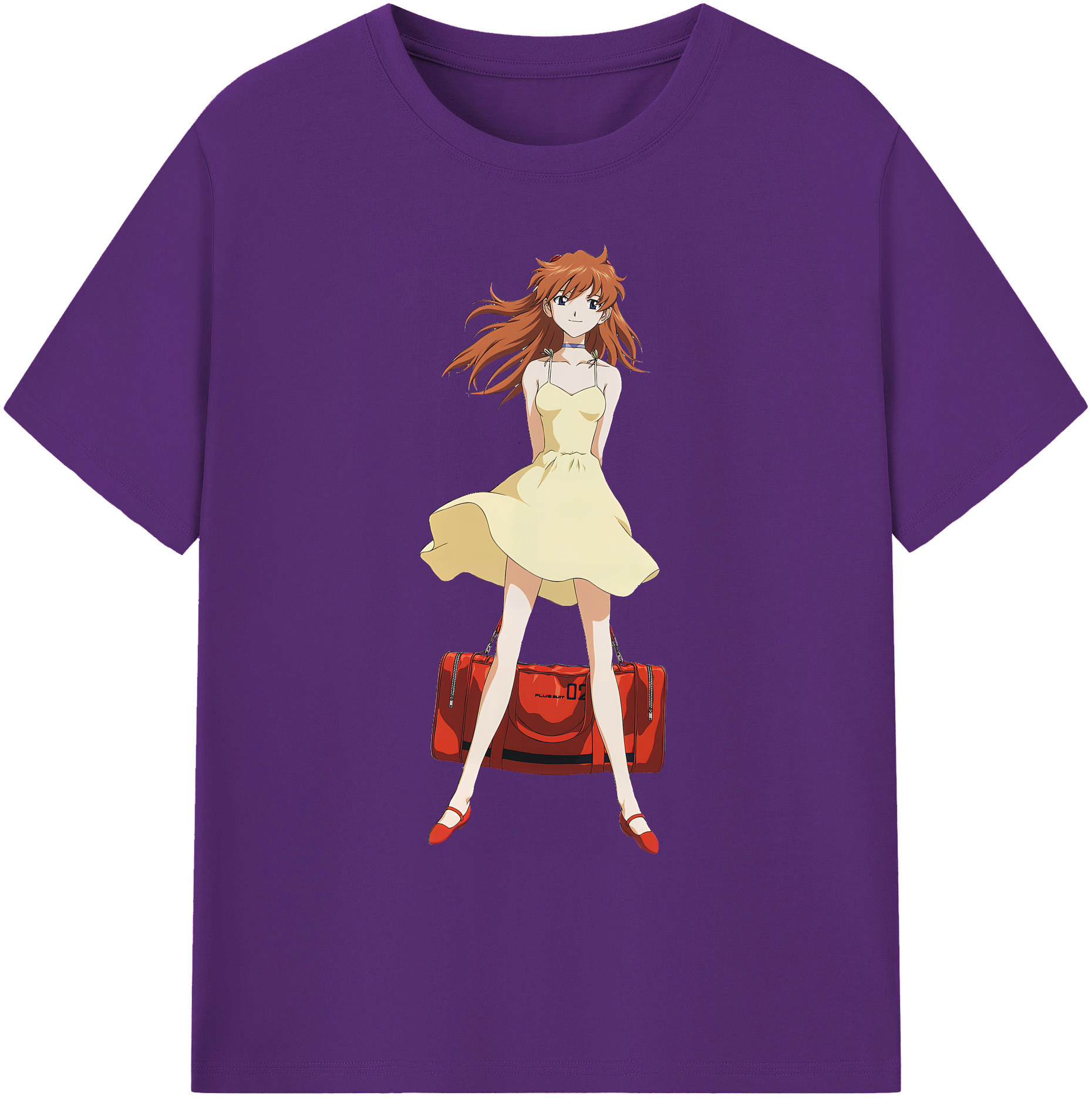 （画像用） EVA 新世紀エヴァンゲリオン 綿100％ メンズ半袖Tシャツ｜肌触りやわらか＆通気性