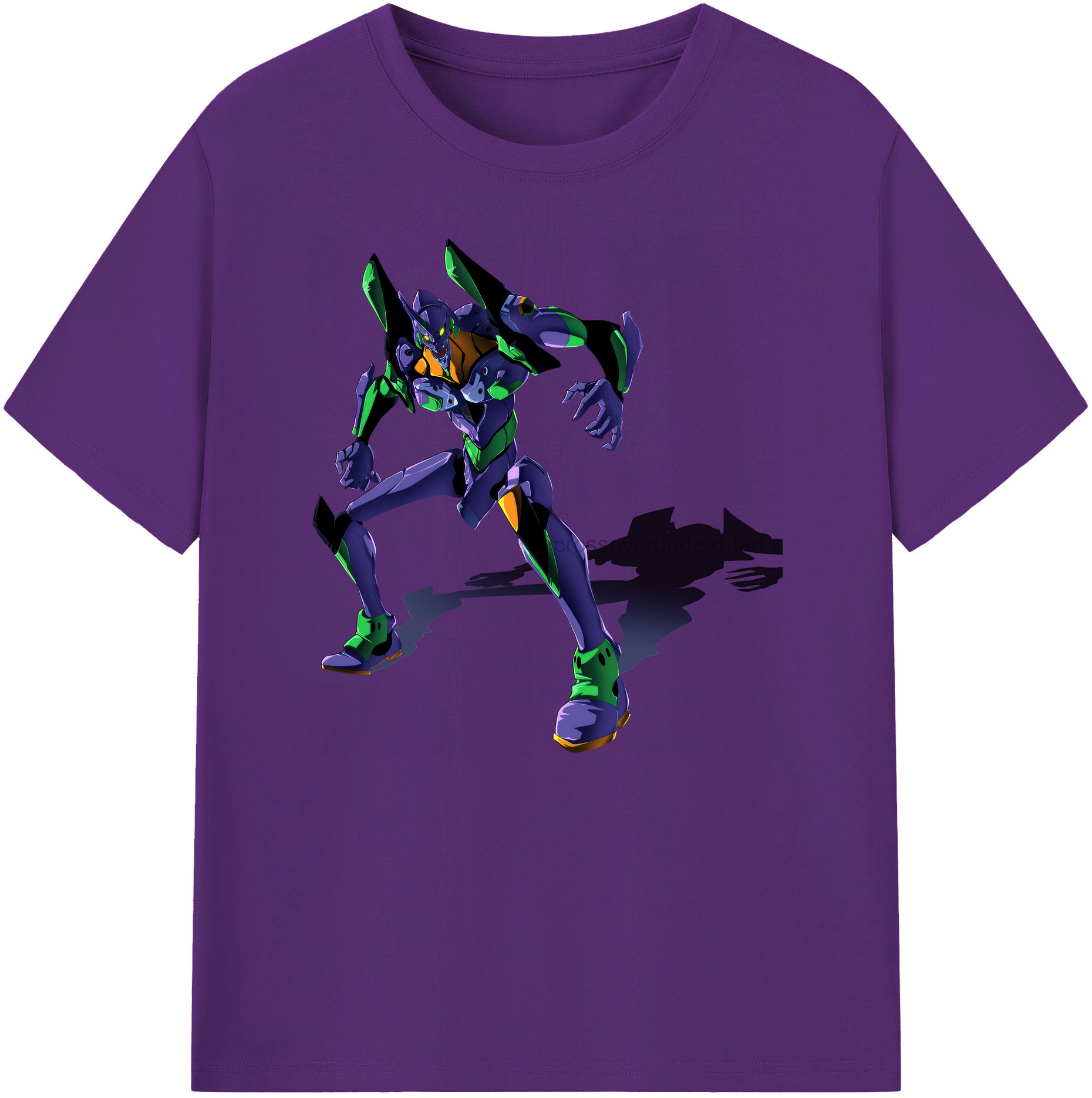 （画像用） EVA 新世紀エヴァンゲリオン 綿100％ メンズ半袖Tシャツ｜肌触りやわらか＆通気性