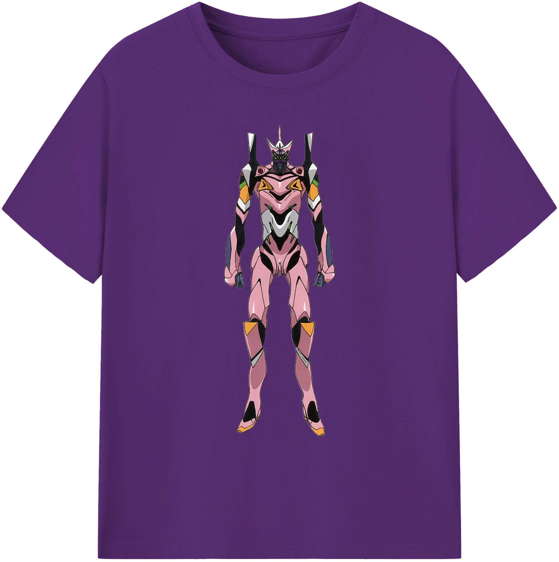 （画像用） EVA 新世紀エヴァンゲリオン 綿100％ メンズ半袖Tシャツ｜肌触りやわらか＆通気性
