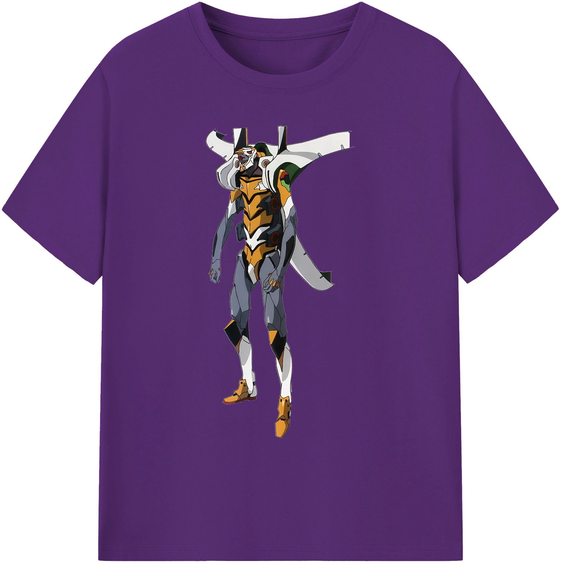 （画像用） EVA 新世紀エヴァンゲリオン 綿100％ メンズ半袖Tシャツ｜肌触りやわらか＆通気性