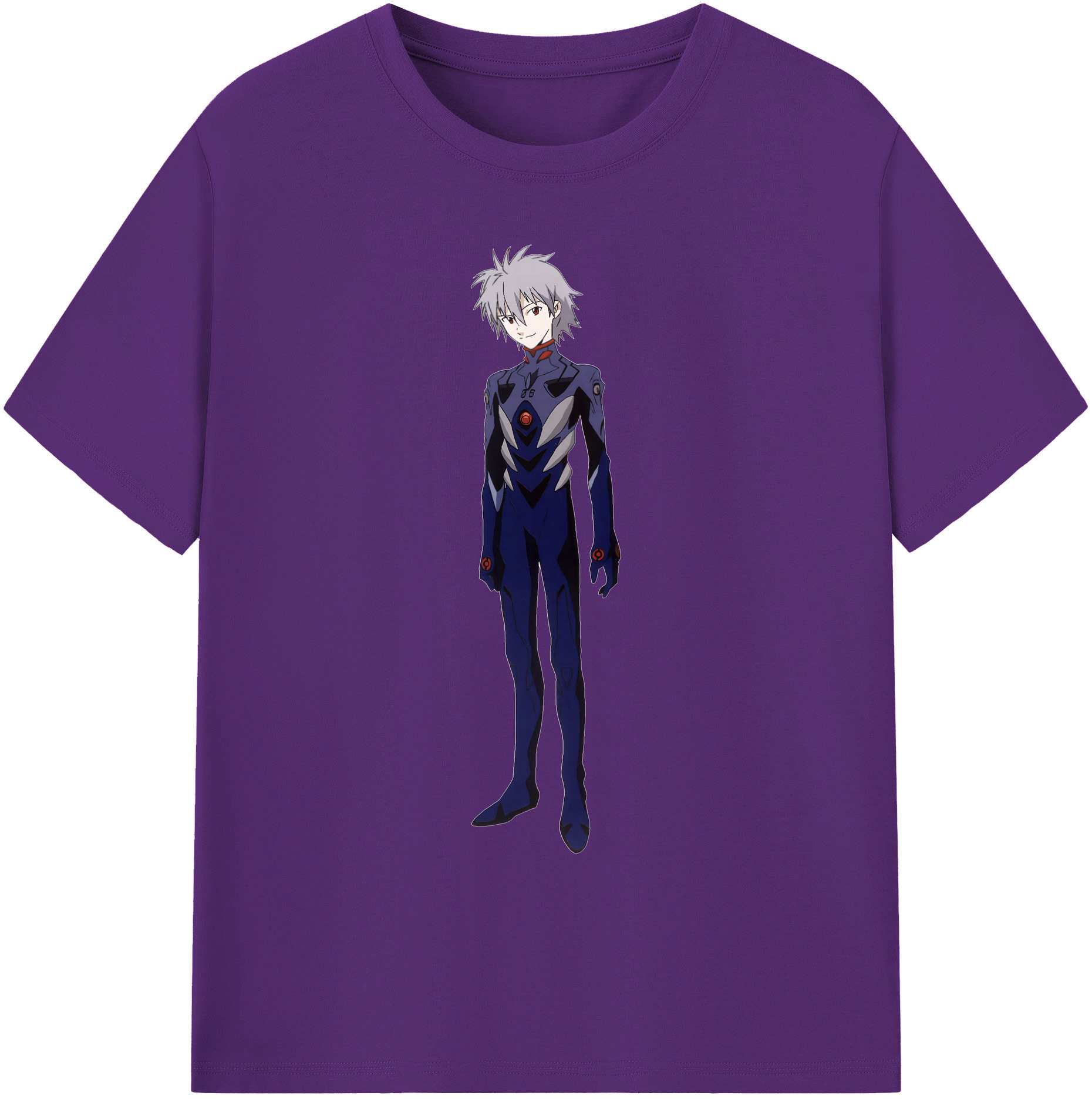 （画像用） EVA 新世紀エヴァンゲリオン 綿100％ メンズ半袖Tシャツ｜肌触りやわらか＆通気性