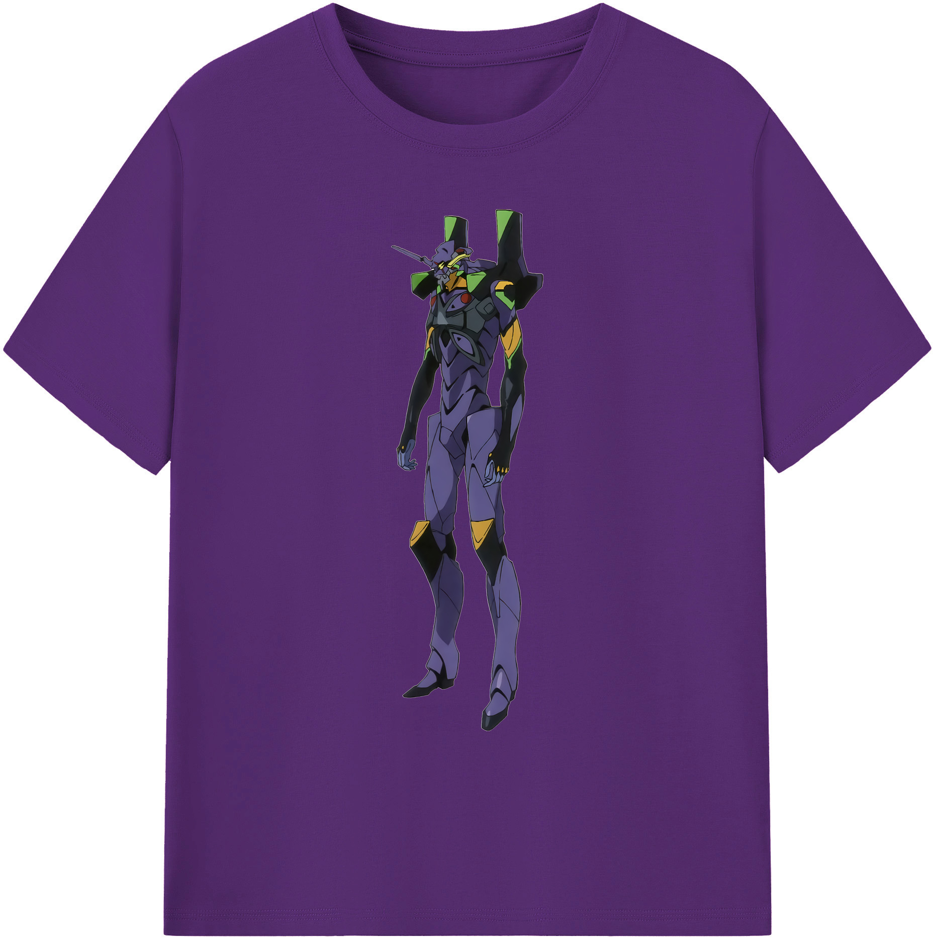 （画像用） EVA 新世紀エヴァンゲリオン 綿100％ メンズ半袖Tシャツ｜肌触りやわらか＆通気性