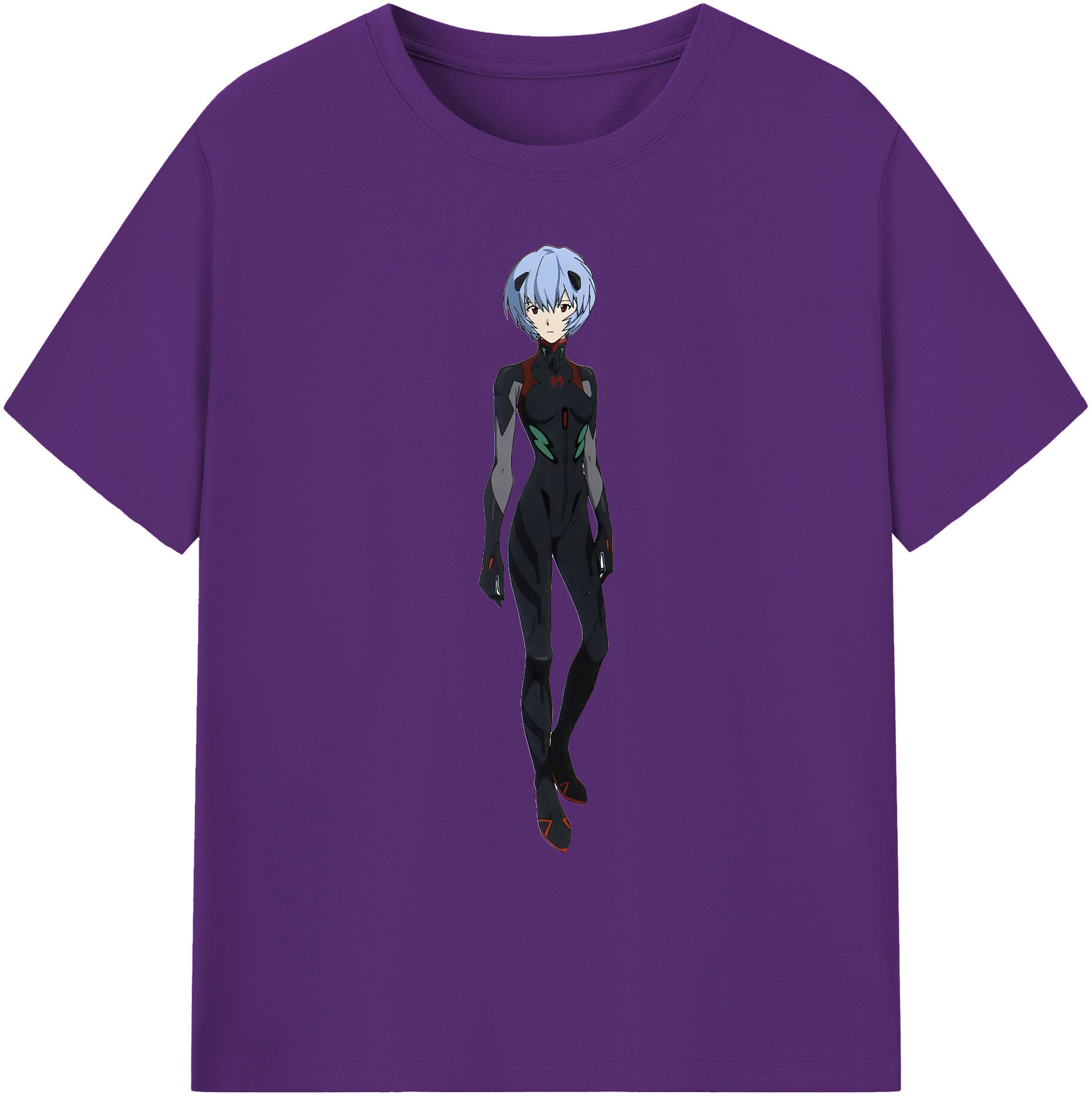 （画像用） EVA 新世紀エヴァンゲリオン 綿100％ メンズ半袖Tシャツ｜肌触りやわらか＆通気性