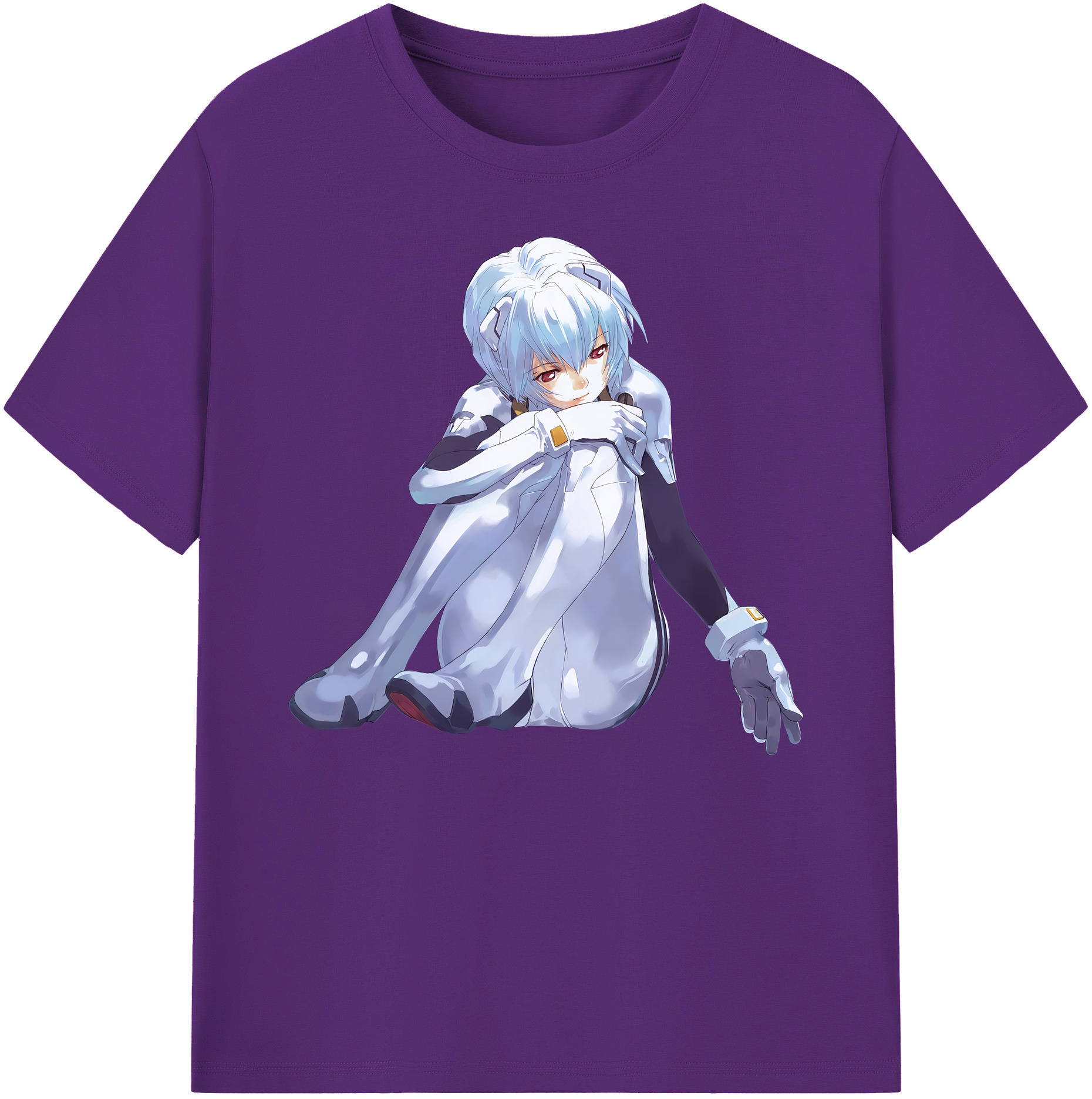 （画像用） EVA 新世紀エヴァンゲリオン 綿100％ メンズ半袖Tシャツ｜肌触りやわらか＆通気性