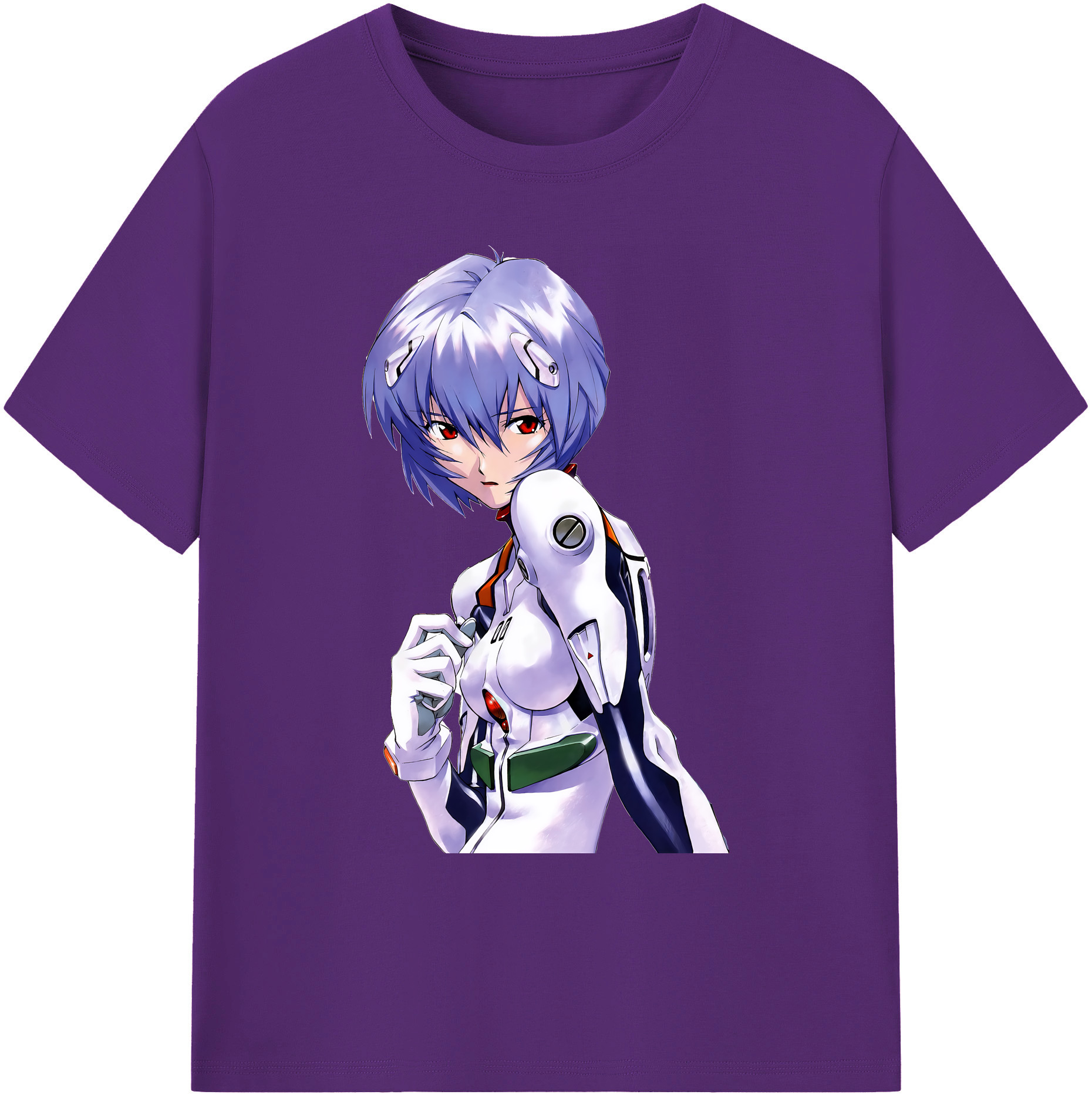 （画像用） EVA 新世紀エヴァンゲリオン 綿100％ メンズ半袖Tシャツ｜肌触りやわらか＆通気性