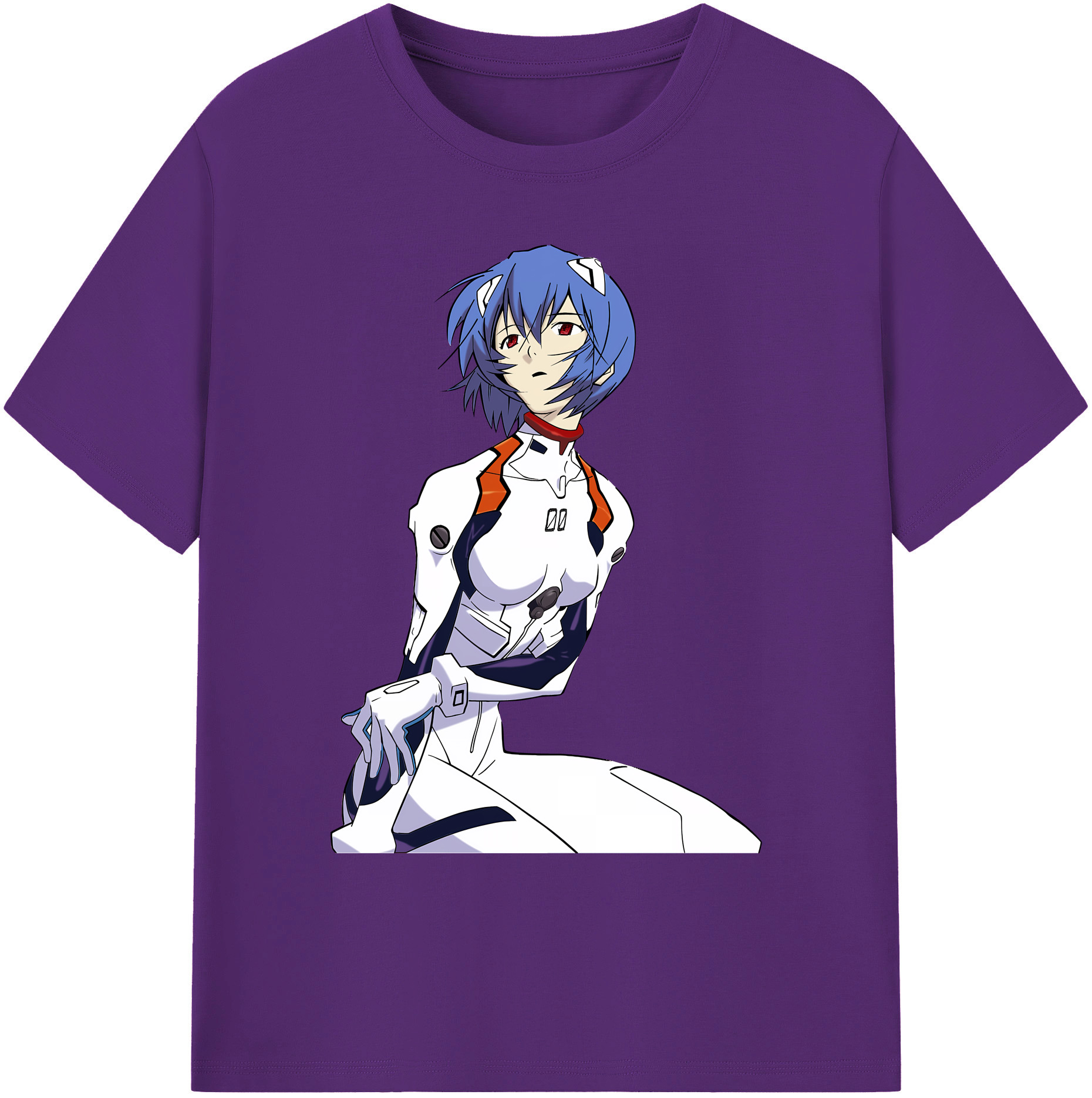 （画像用） EVA 新世紀エヴァンゲリオン 綿100％ メンズ半袖Tシャツ｜肌触りやわらか＆通気性