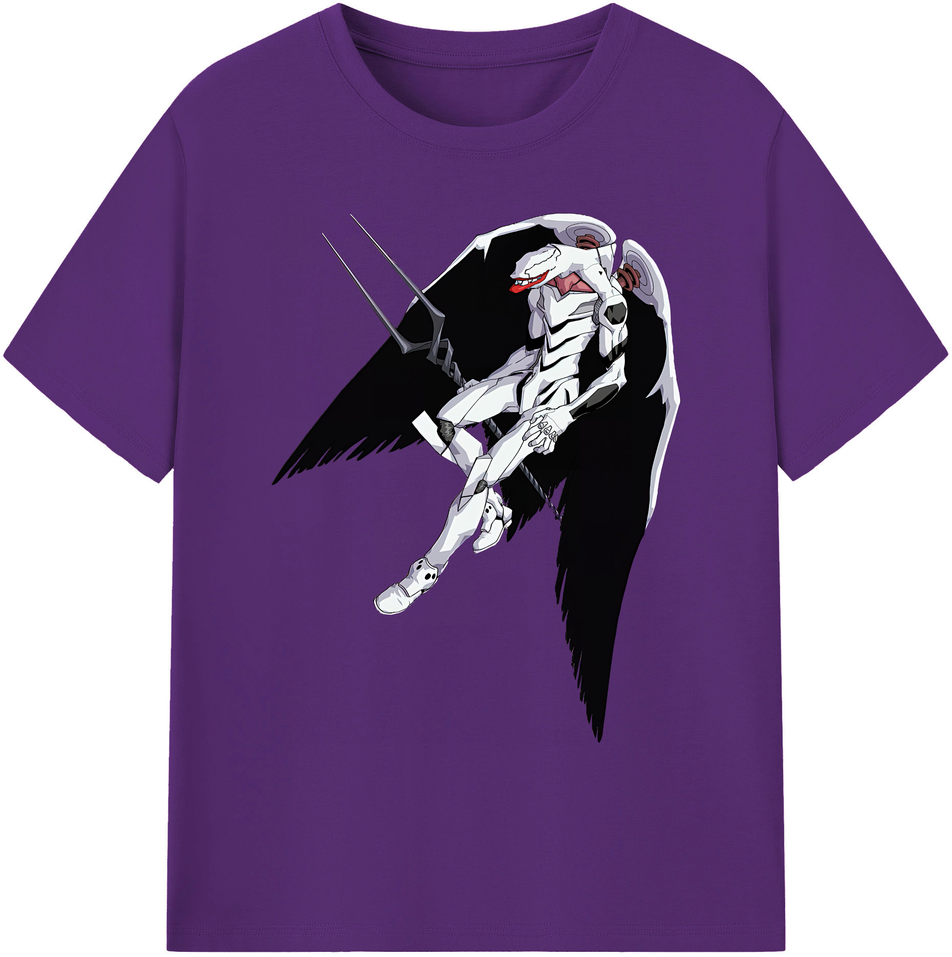 （画像用） EVA 新世紀エヴァンゲリオン 綿100％ メンズ半袖Tシャツ｜肌触りやわらか＆通気性