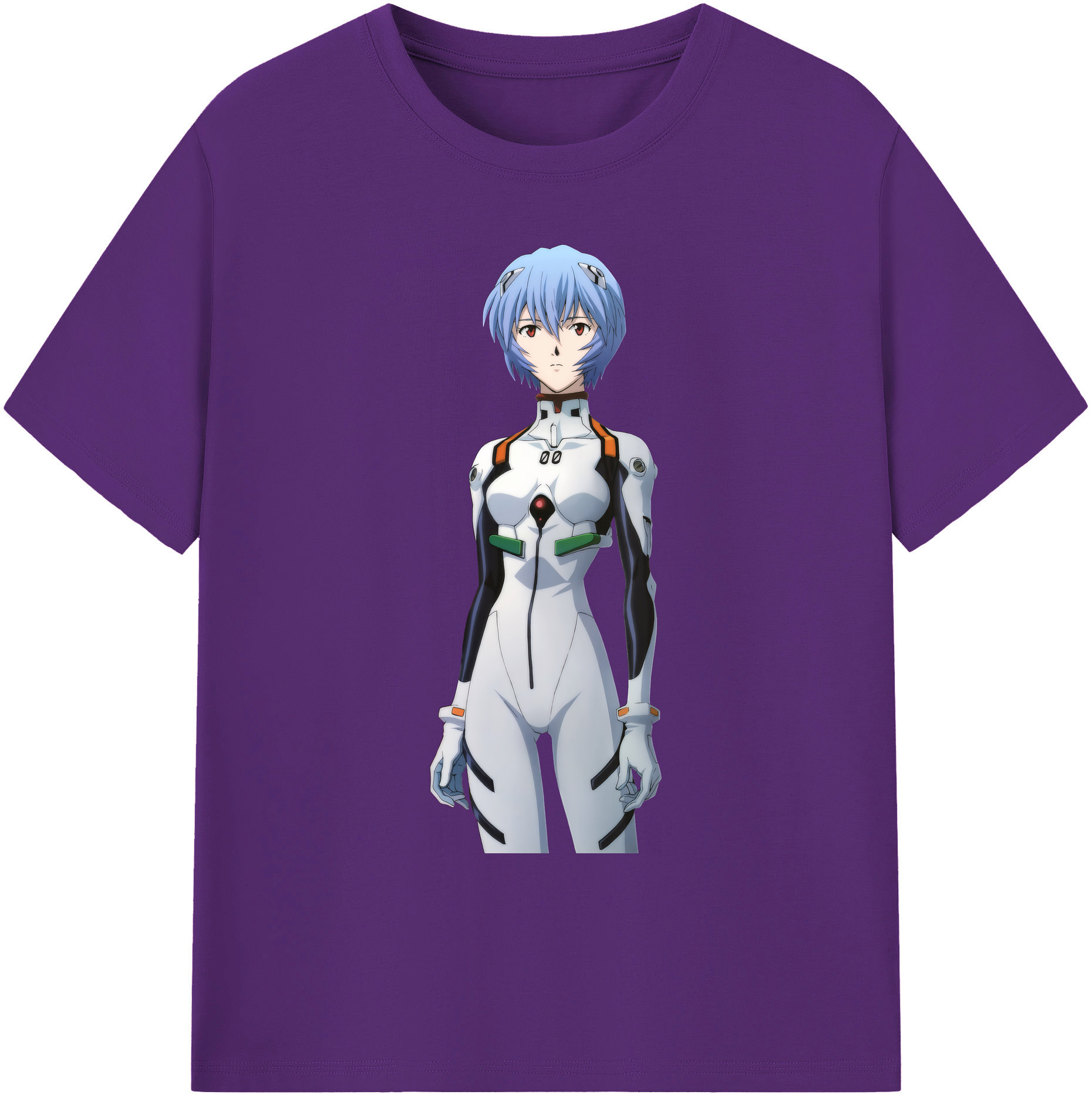 （画像用） EVA 新世紀エヴァンゲリオン 綿100％ メンズ半袖Tシャツ｜肌触りやわらか＆通気性