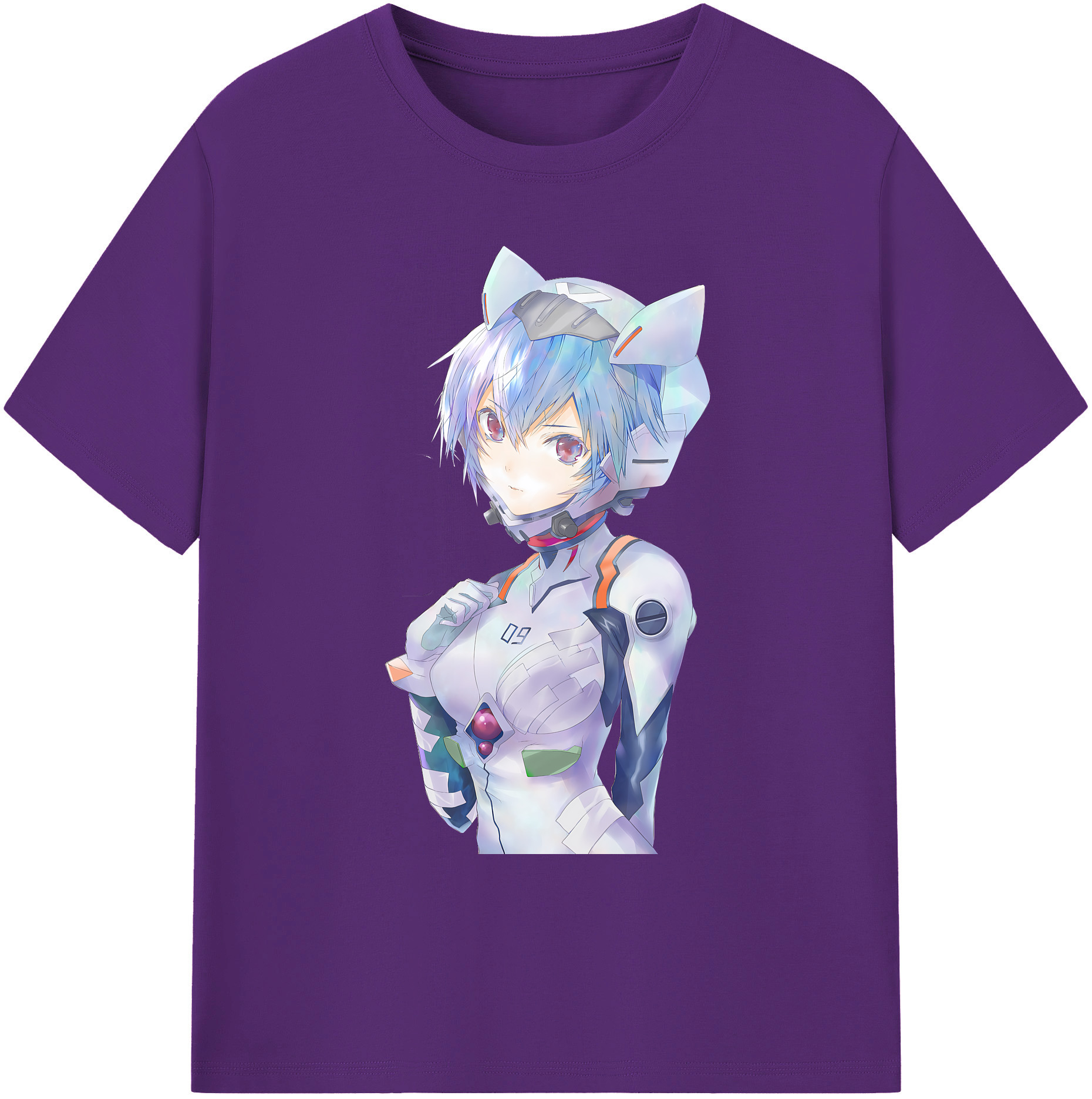 （画像用） EVA 新世紀エヴァンゲリオン 綿100％ メンズ半袖Tシャツ｜肌触りやわらか＆通気性