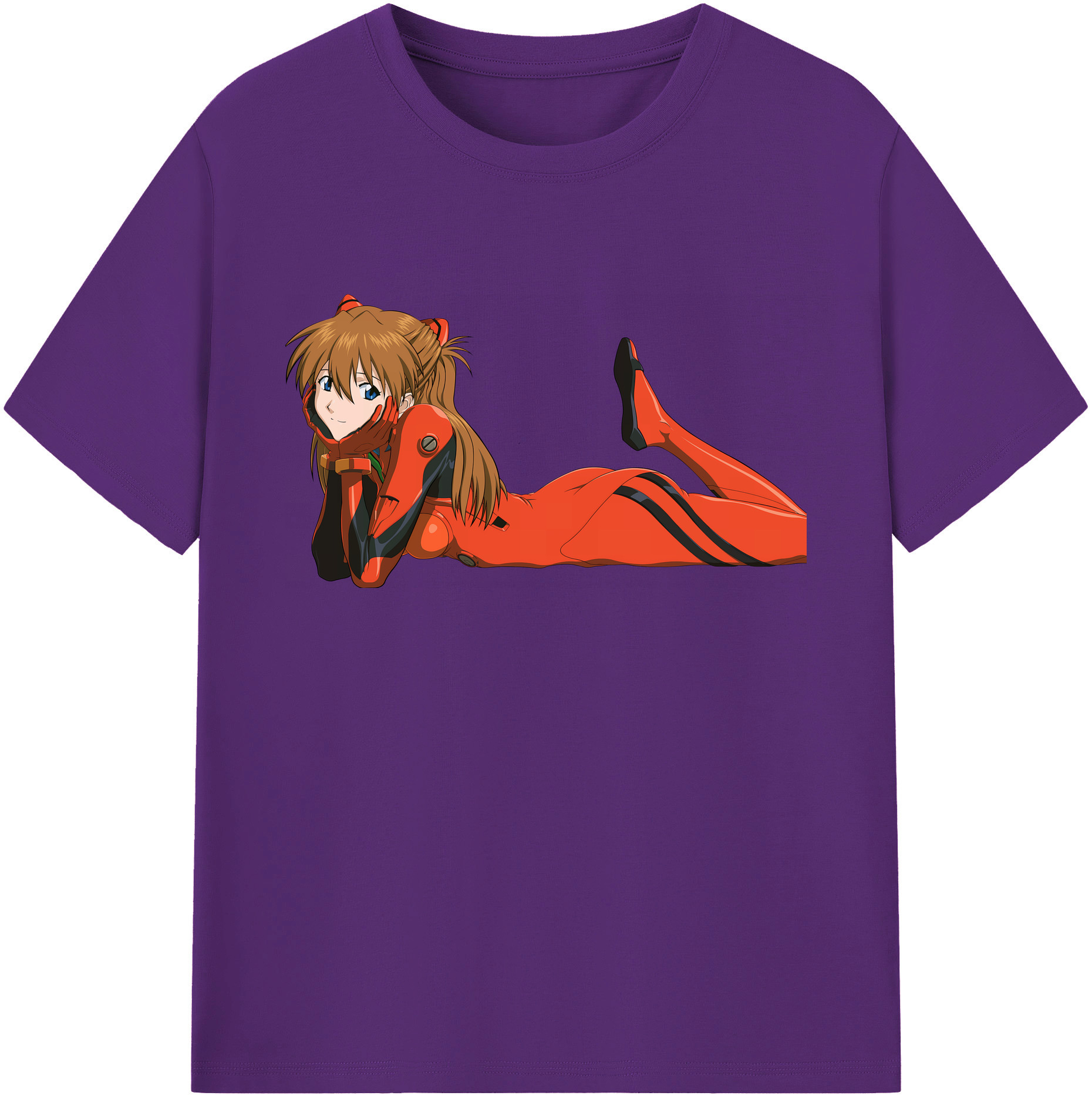 （画像用） EVA 新世紀エヴァンゲリオン 綿100％ メンズ半袖Tシャツ｜肌触りやわらか＆通気性