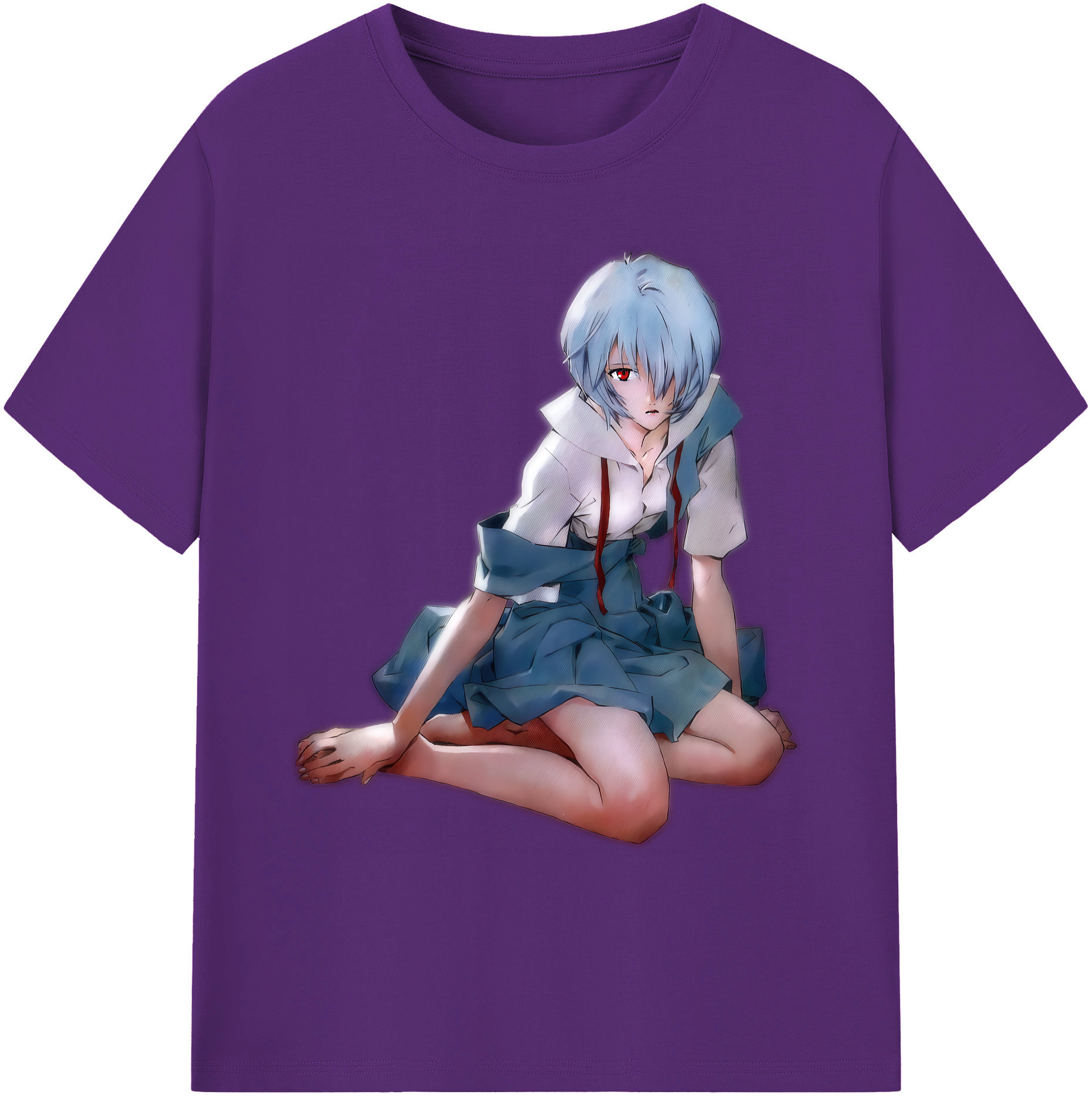 （画像用） EVA 新世紀エヴァンゲリオン 綿100％ メンズ半袖Tシャツ｜肌触りやわらか＆通気性