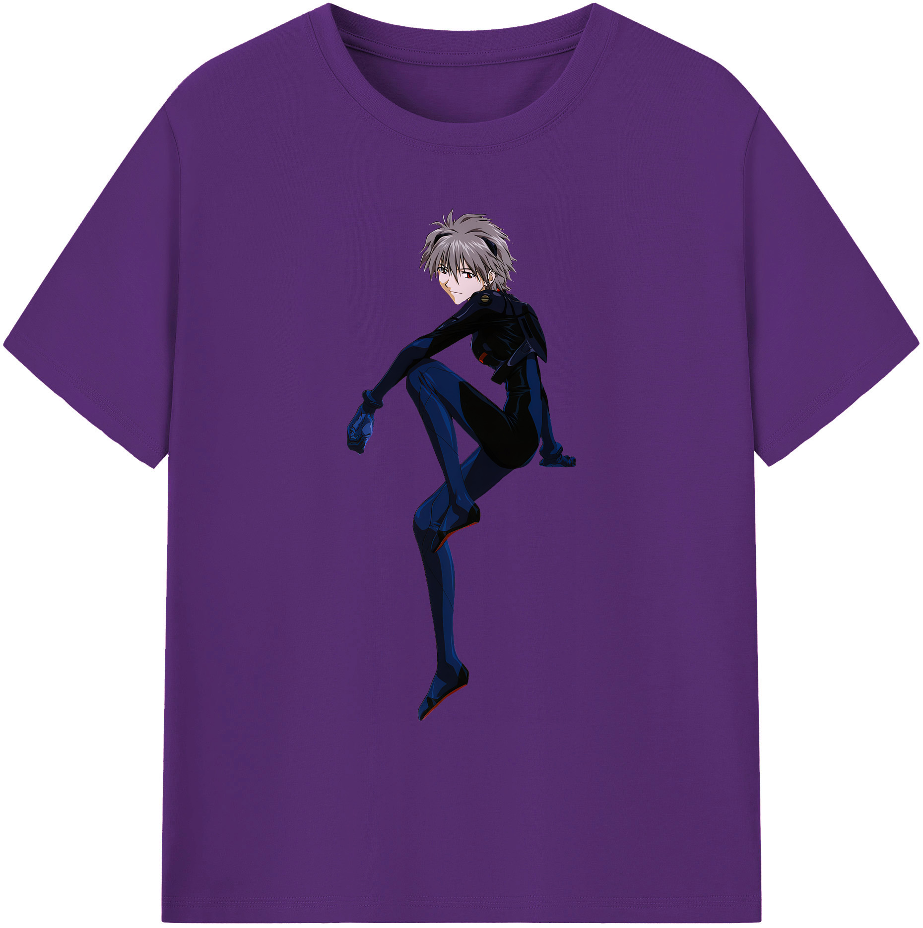 （画像用） EVA 新世紀エヴァンゲリオン 綿100％ メンズ半袖Tシャツ｜肌触りやわらか＆通気性