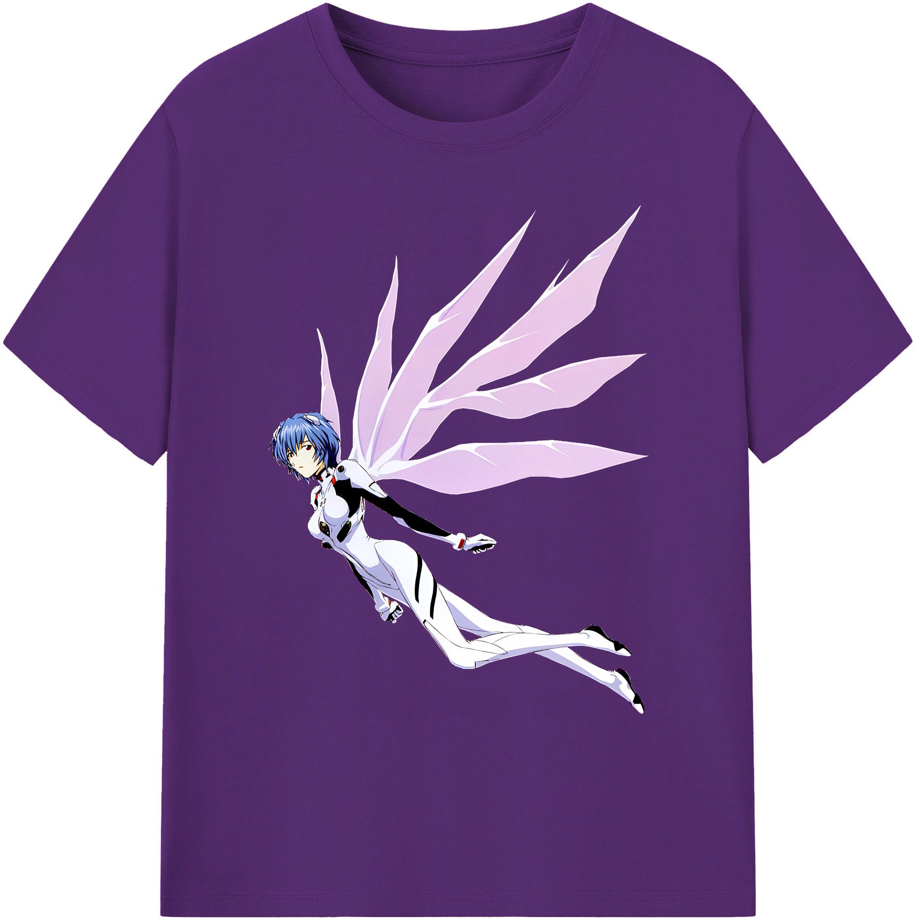 （画像用） EVA 新世紀エヴァンゲリオン 綿100％ メンズ半袖Tシャツ｜肌触りやわらか＆通気性