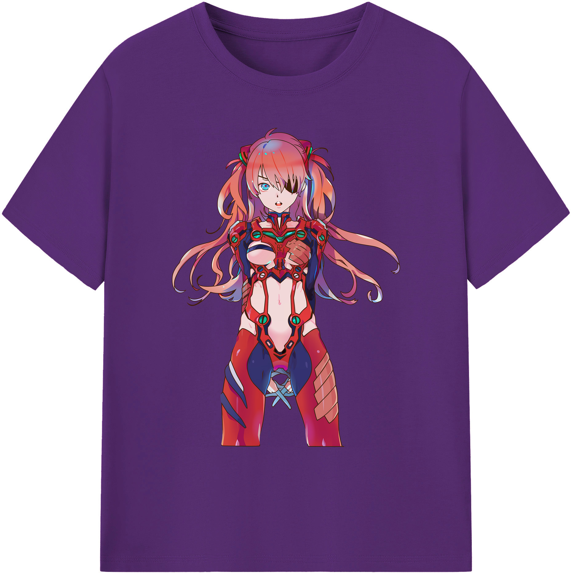 （画像用） EVA 新世紀エヴァンゲリオン 綿100％ メンズ半袖Tシャツ｜肌触りやわらか＆通気性