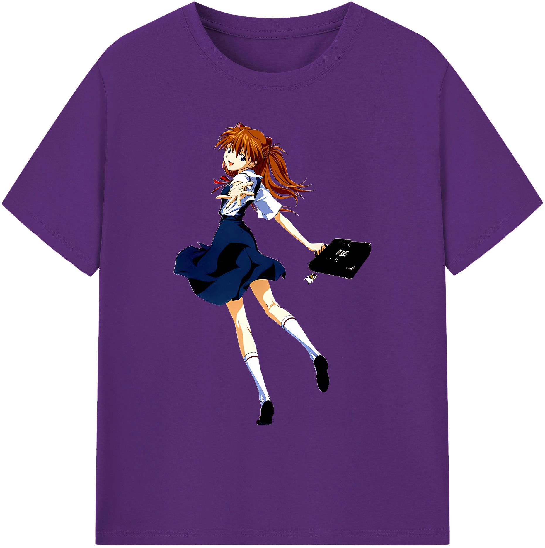 （画像用） EVA 新世紀エヴァンゲリオン 綿100％ メンズ半袖Tシャツ｜肌触りやわらか＆通気性