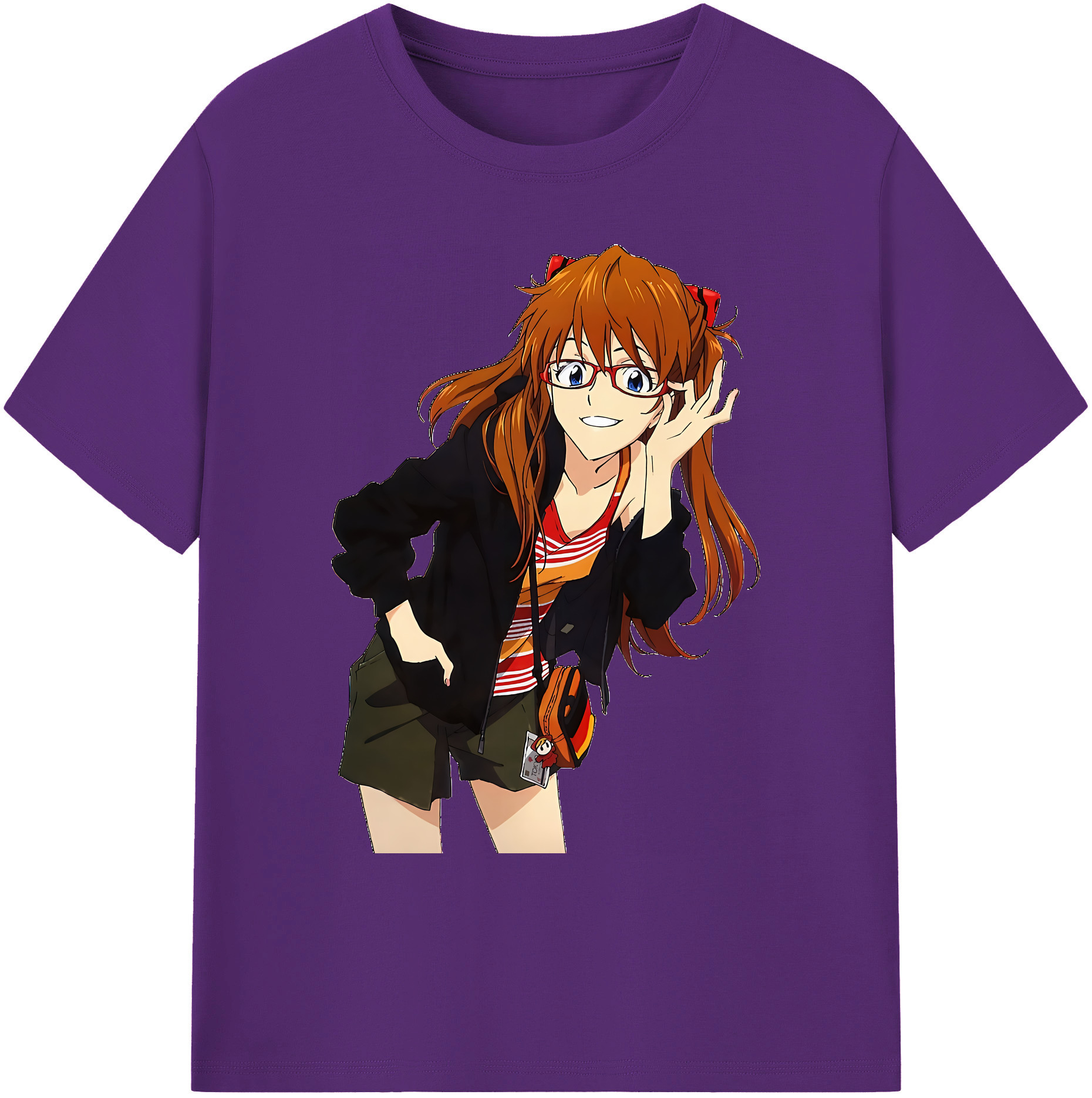 （画像用） EVA 新世紀エヴァンゲリオン 綿100％ メンズ半袖Tシャツ｜肌触りやわらか＆通気性